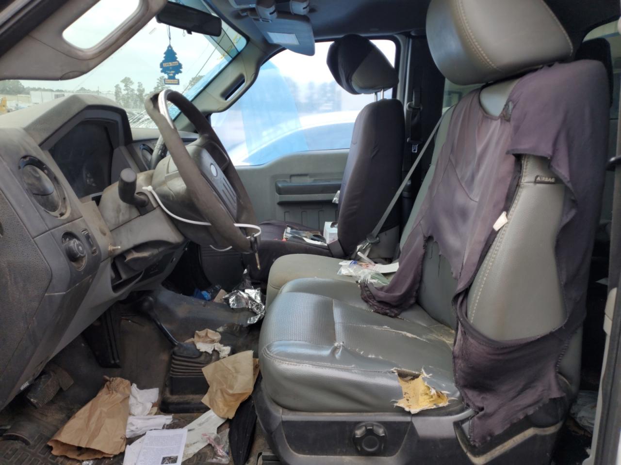2011 Ford F250 VIN 1FT7X2B62BEA55207 Copart auction photo, side damage thumbnail 7
