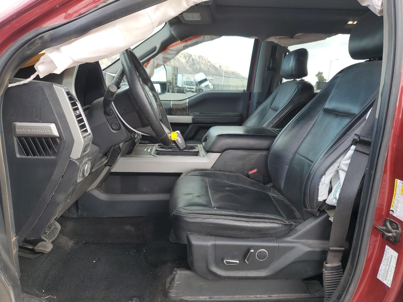 2017 Ford F250 VIN 1FT7W2BT6HED66561 Copart auction photo, front end / undercarriage damage thumbnail 7