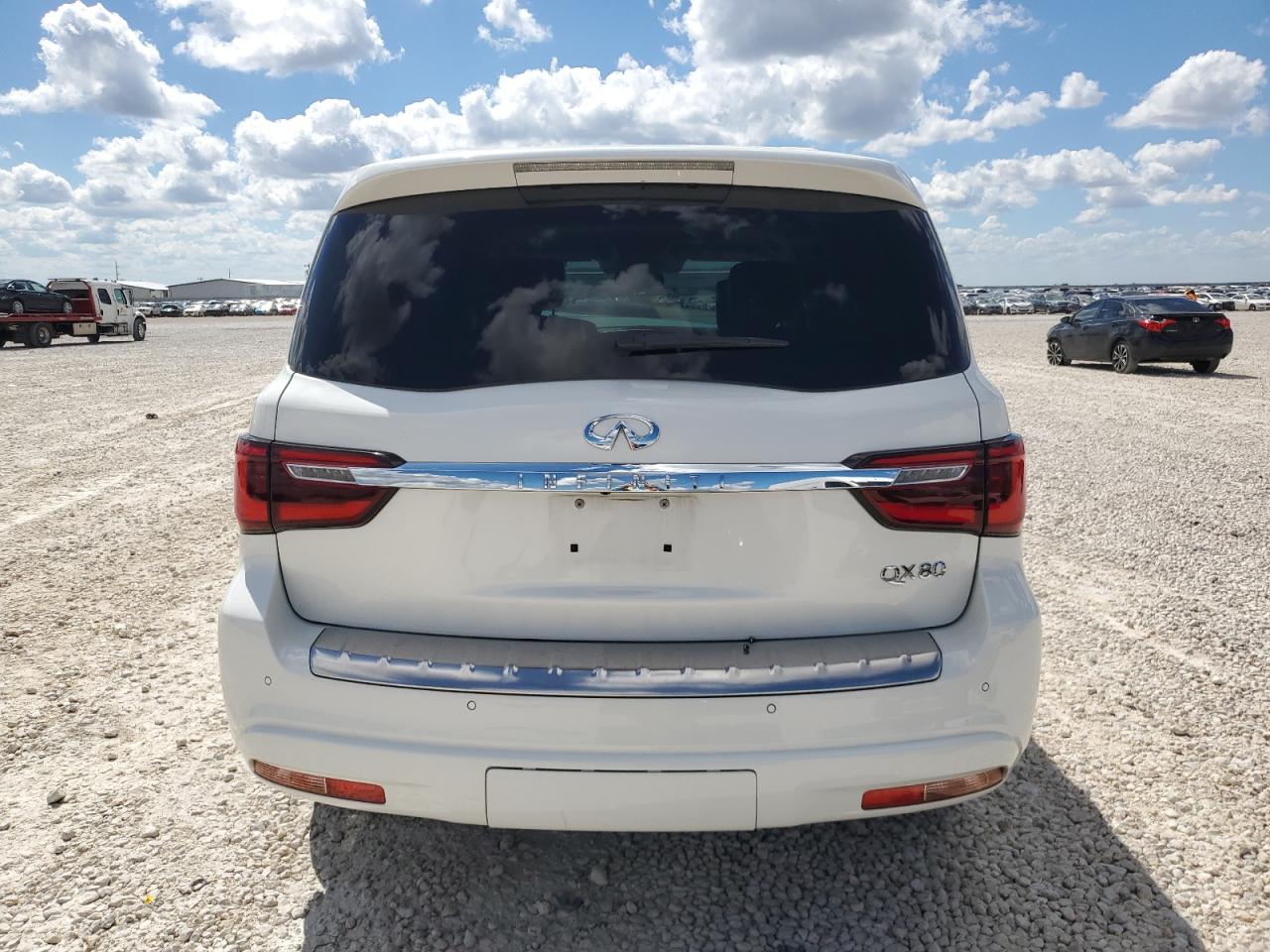 2019 Infiniti QX80 VIN JN8AZ2ND9K9850052 Copart auction photo, front end damage thumbnail 6
