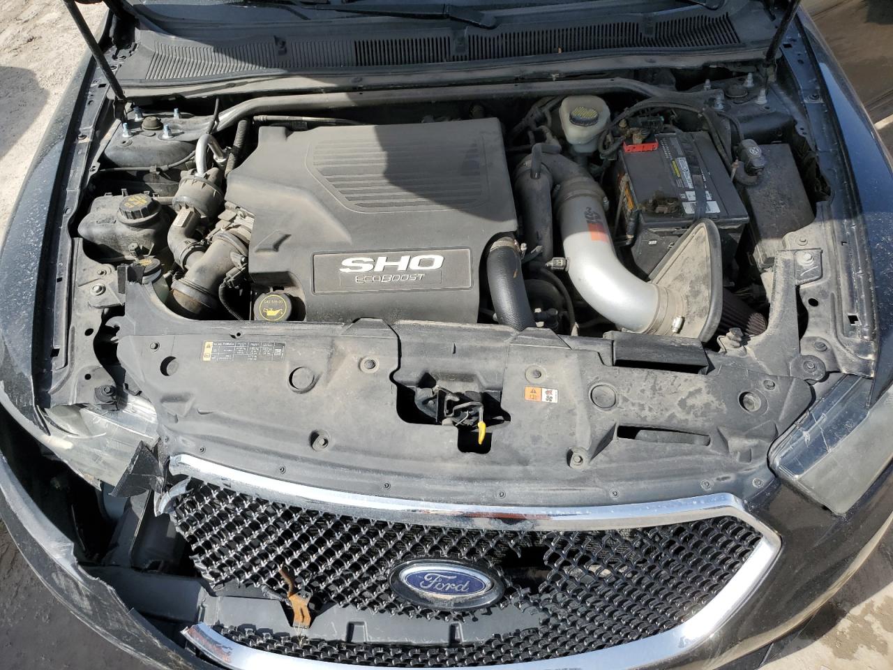 2015 Ford Taurus VIN 1FAHP2KTXFG121755 Copart auction photo, front end damage thumbnail 12