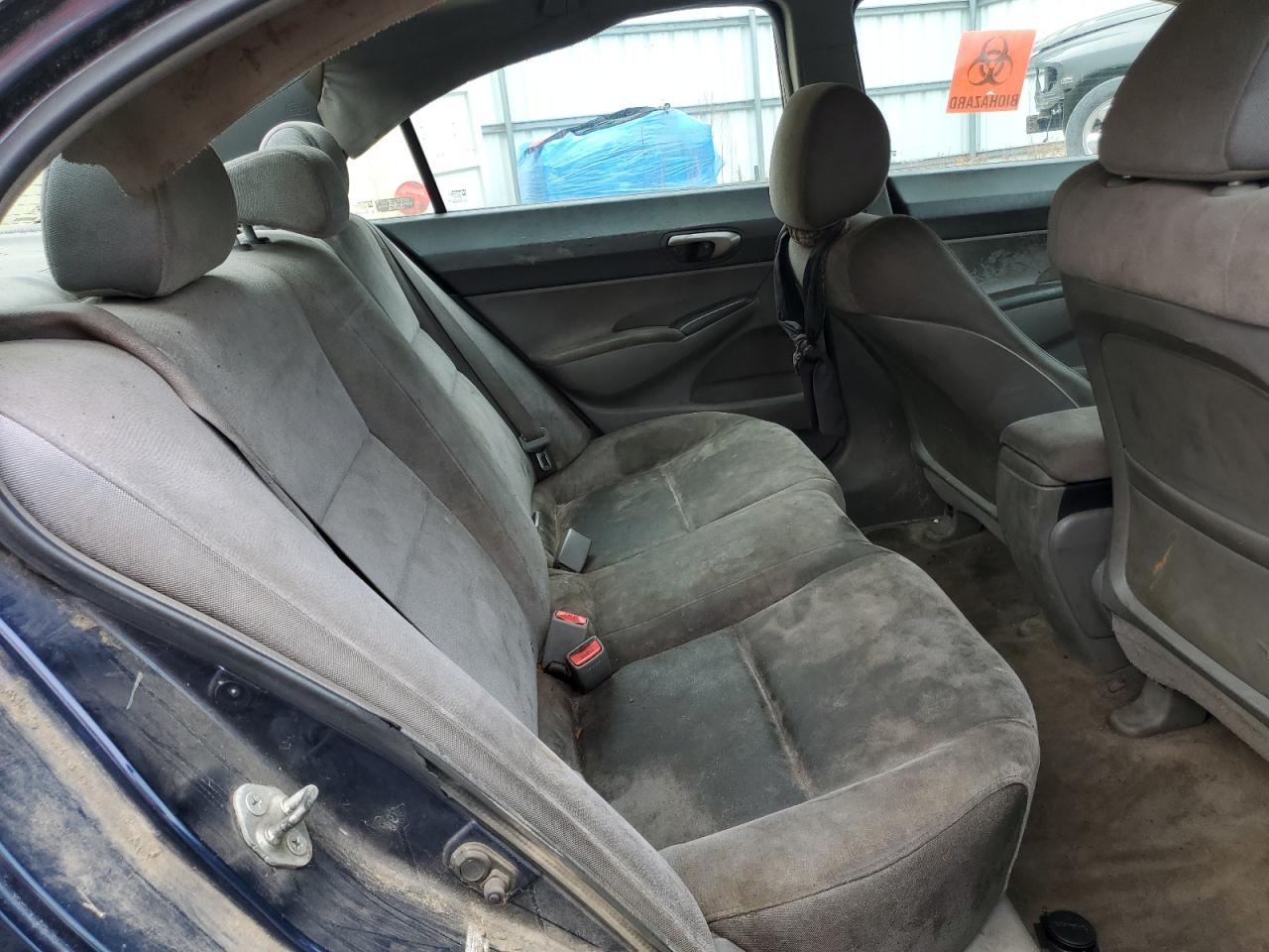 2007 Honda Civic VIN 1HGFA16517L116026 Copart auction photo, rear end / minor dent/scratches damage thumbnail 10