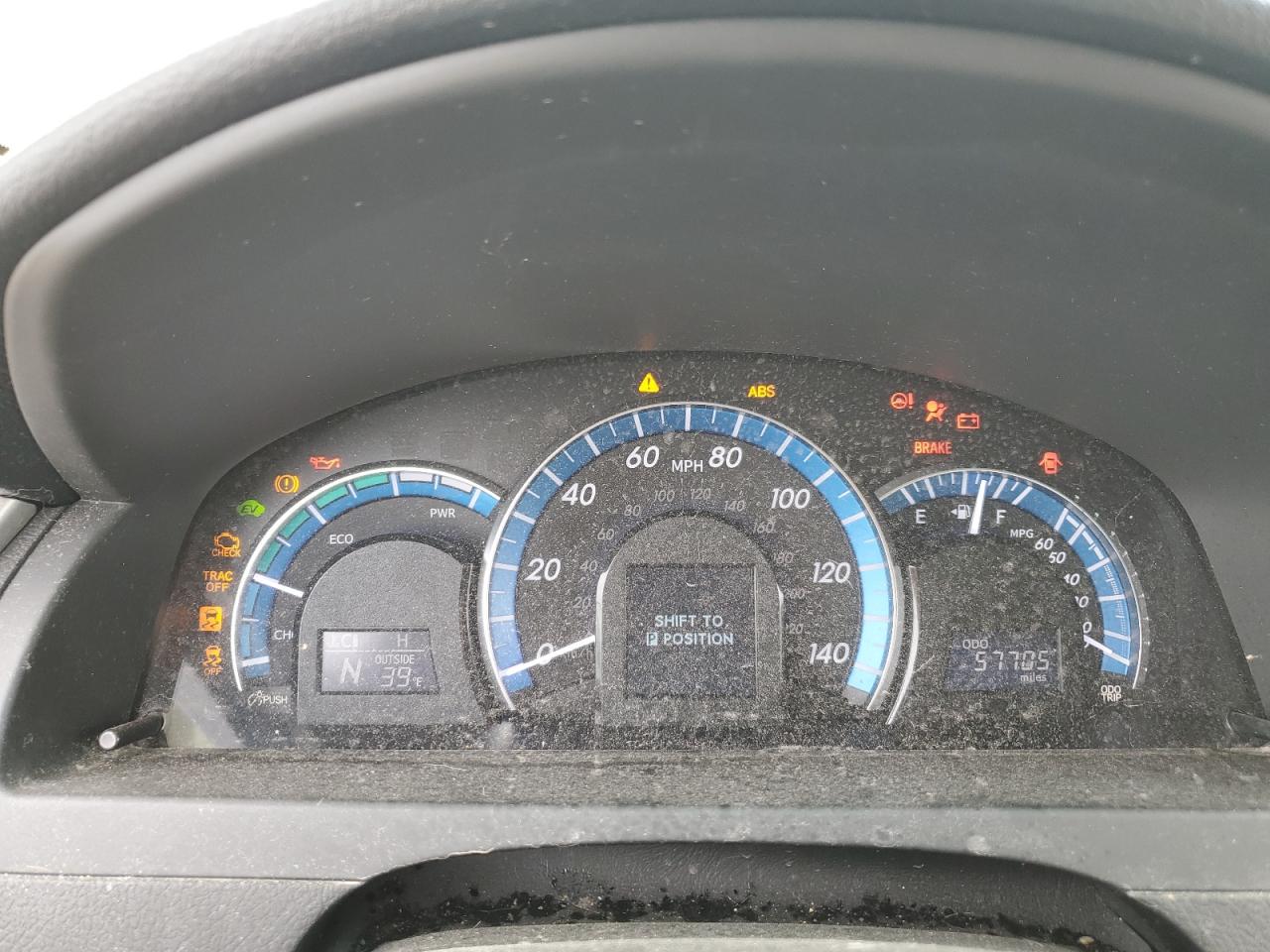 2013 Toyota Camry VIN 4T1BD1FK5DU080157 Copart auction photo, water/flood damage thumbnail 9