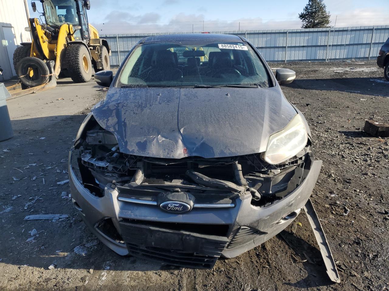 2014 Ford Focus VIN 1FADP3K21EL156931 Copart auction photo, front end / side damage thumbnail 5