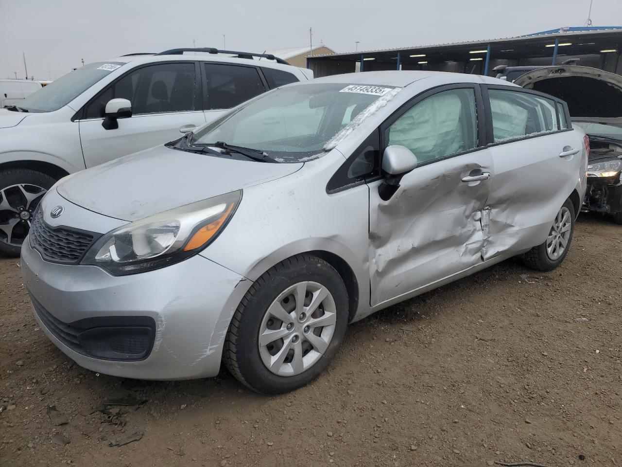 2014 KIA Rio VIN KNADM4A3XE6388118