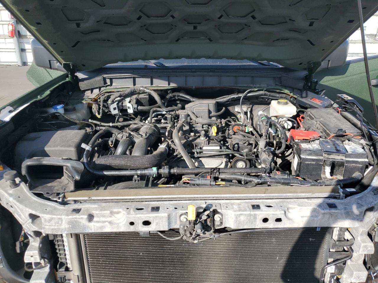 2022 Ford Bronco VIN 1FMDE5BH2NLB28017 Copart auction photo, front end damage thumbnail 14