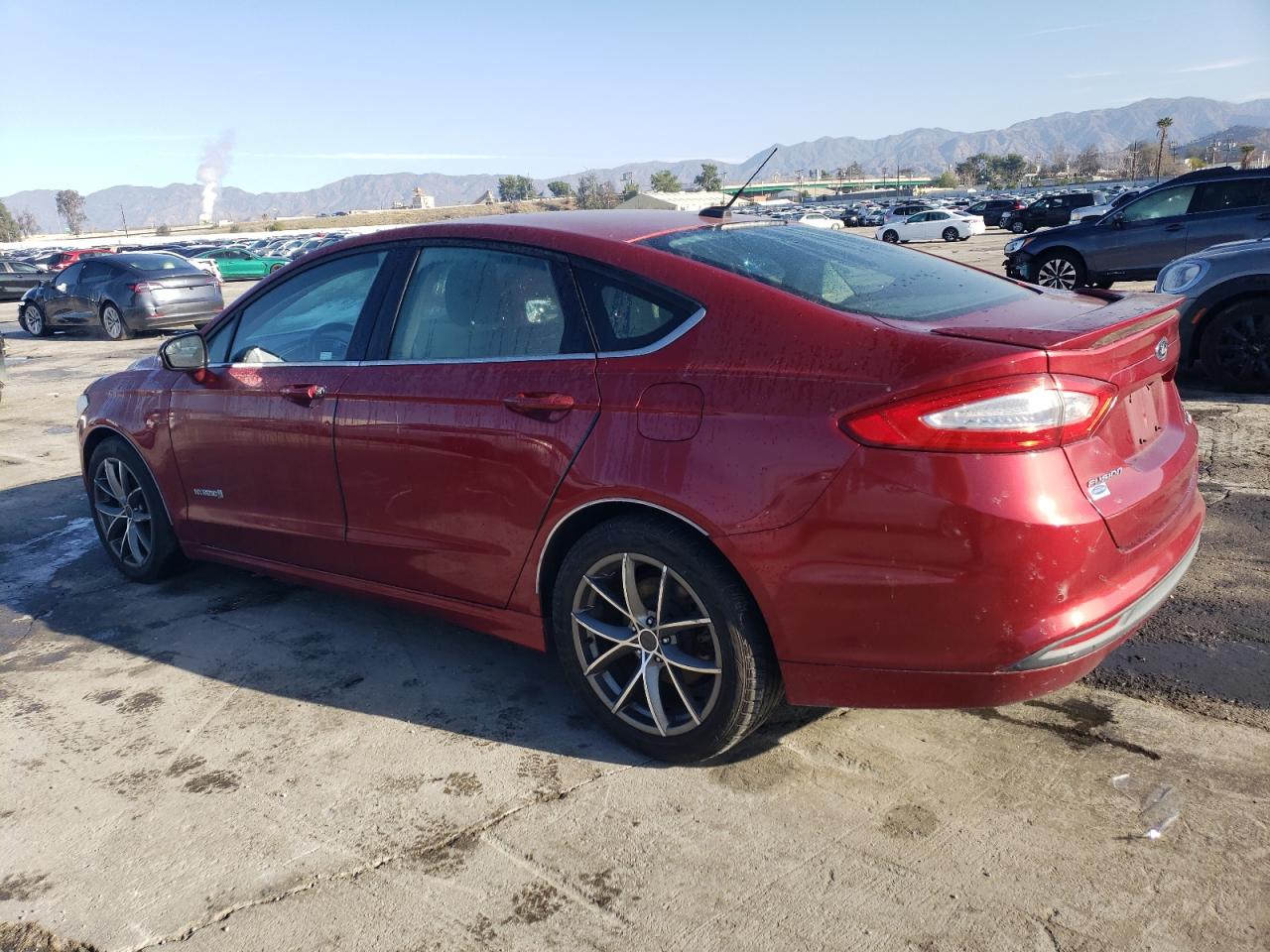 2013 Ford Fusion VIN 3FA6P0LU7DR379837 Copart auction photo, all over damage thumbnail 2