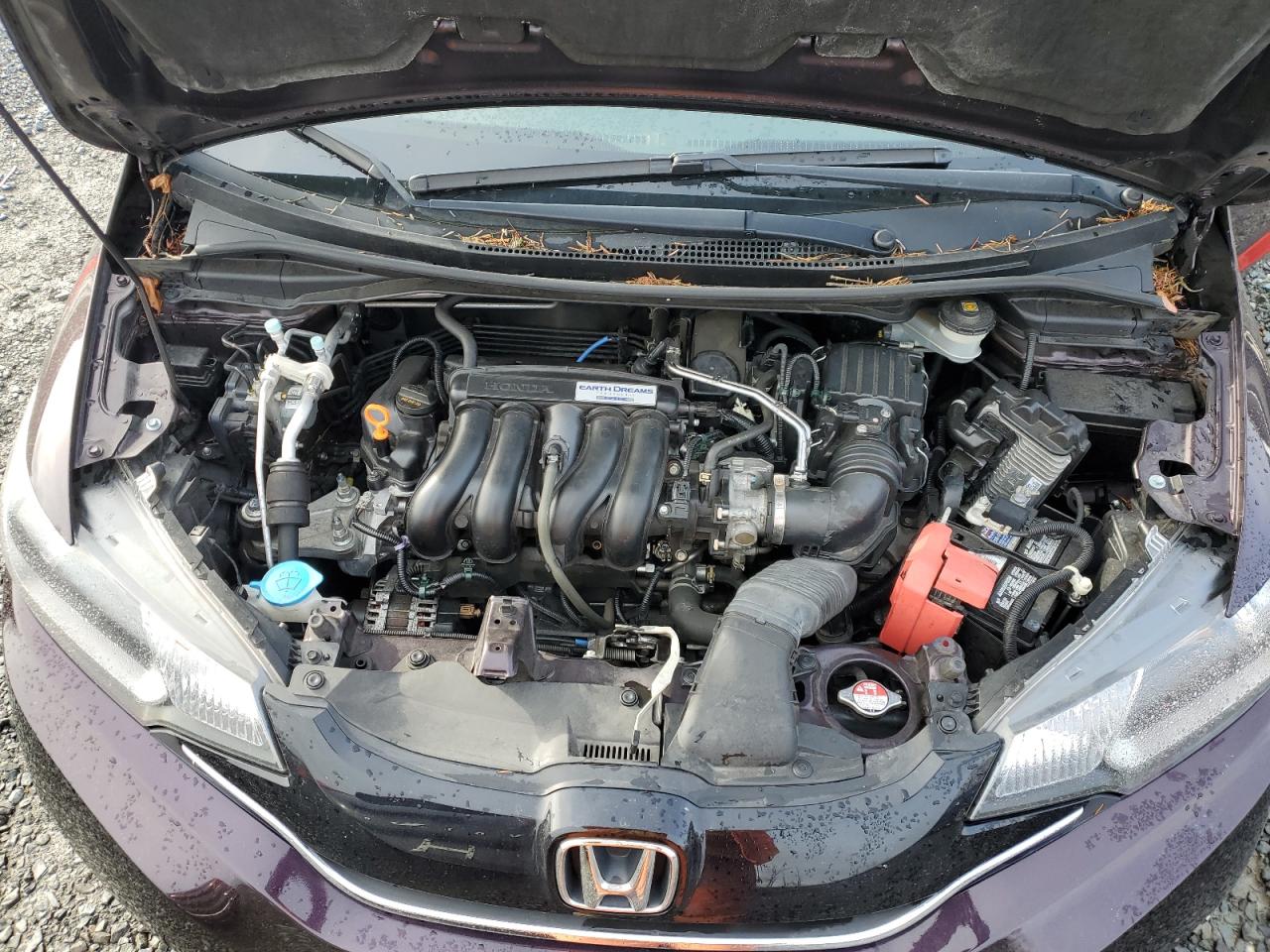 2017 Honda Fit VIN JHMGK5H71HS003530 Copart auction photo, side / front end damage thumbnail 11