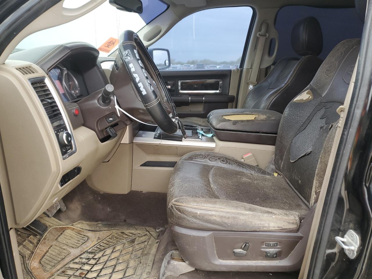 2012 Dodge RAM VIN 1C6RD7PT6CS320217 Copart auction photo, front end damage thumbnail 7