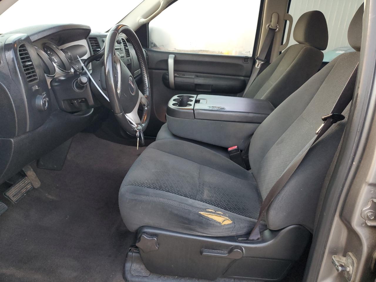 2008 GMC Sierra VIN 3GTEK13JX8G261363 Copart auction photo, front end / side damage thumbnail 7