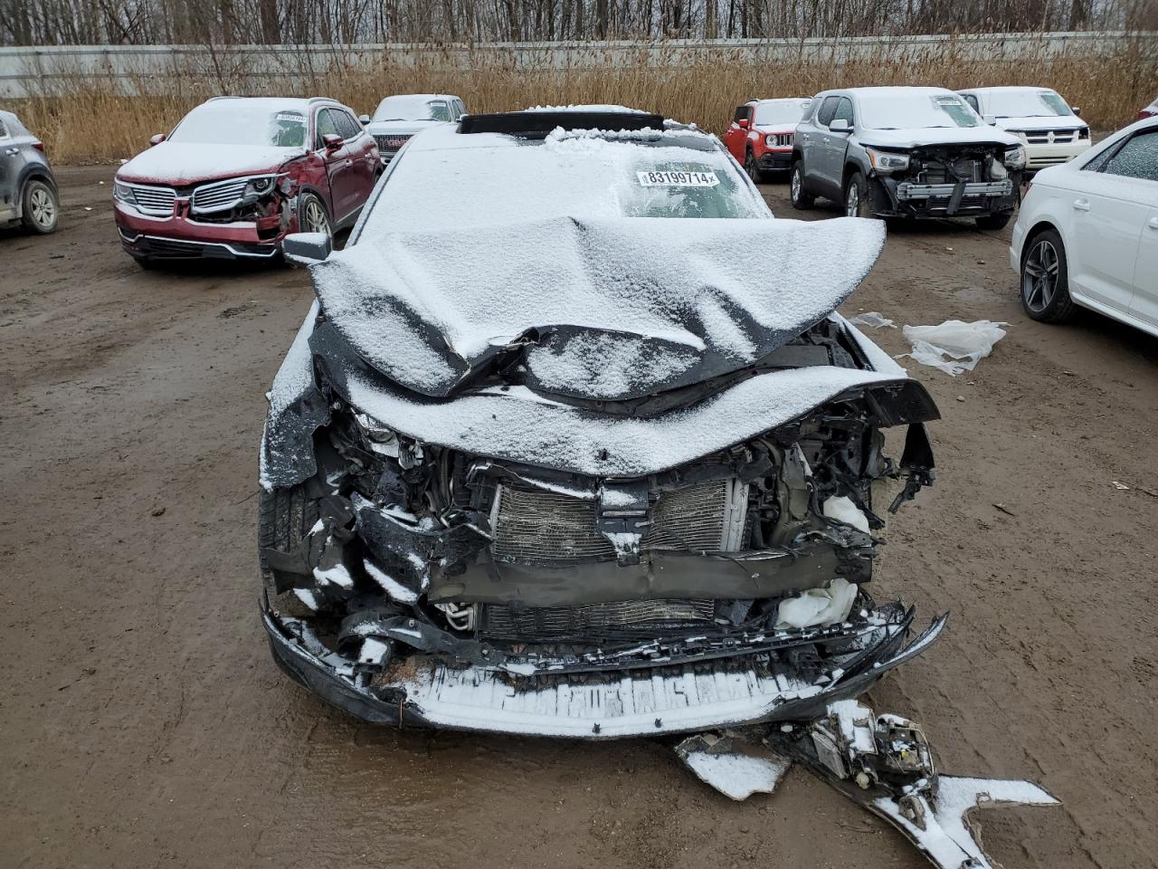 2021 Chevrolet Malibu VIN 1G1ZE5SX2MF050605 Copart auction photo, front end / side damage thumbnail 5