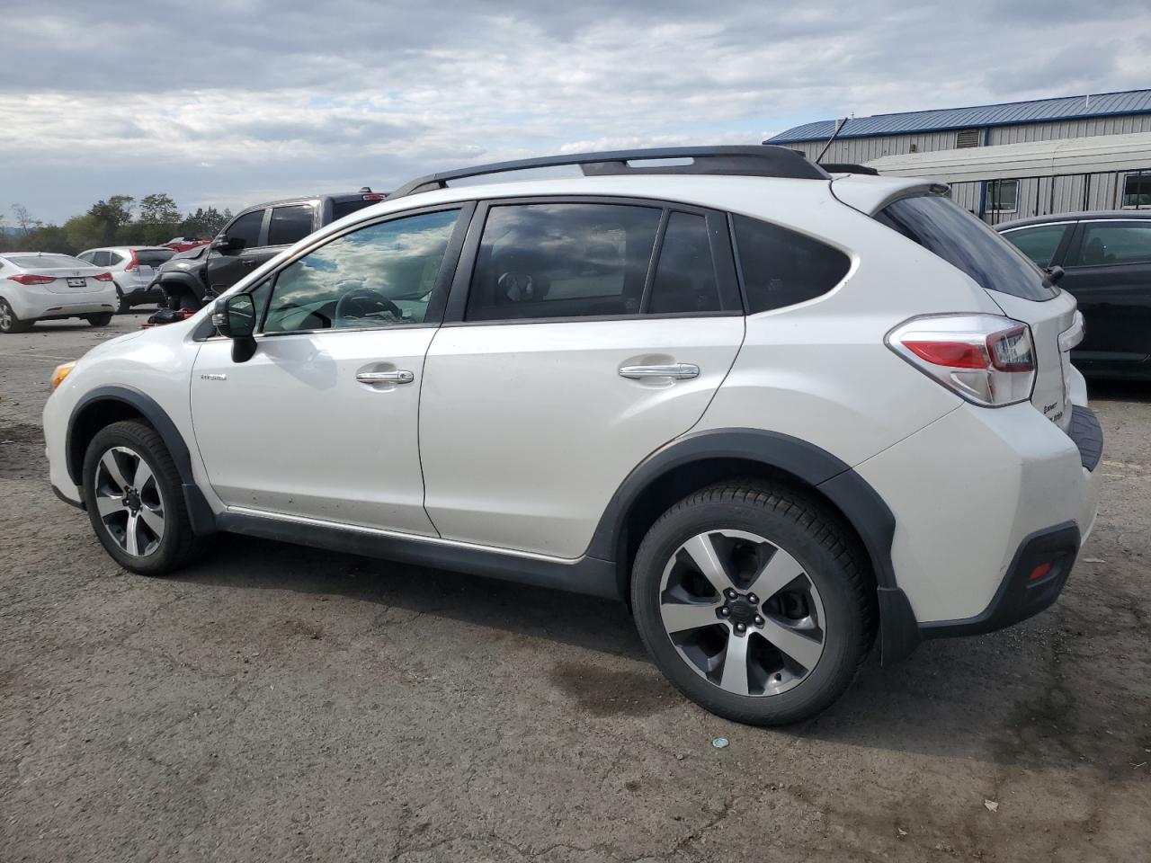 2014 Subaru XV VIN JF2GPBCC7EH223139 Copart auction photo, side / front end damage thumbnail 2