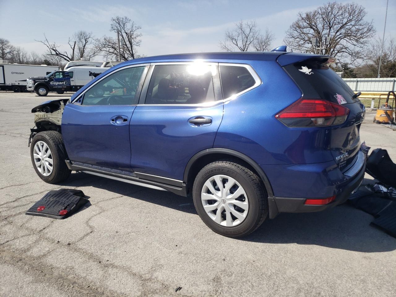 2017 Nissan Rogue VIN 5N1AT2MN9HC730671 Copart auction photo, front end / hail damage thumbnail 2