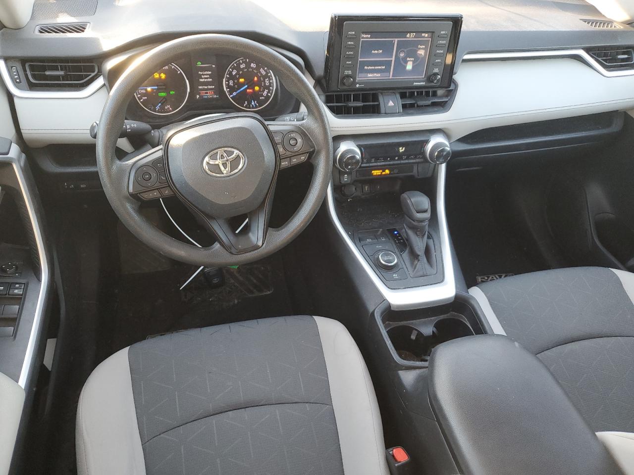 2020 Toyota RAV 4 VIN 2T3RWRFV9LW077642 Copart auction photo, front end damage thumbnail 8