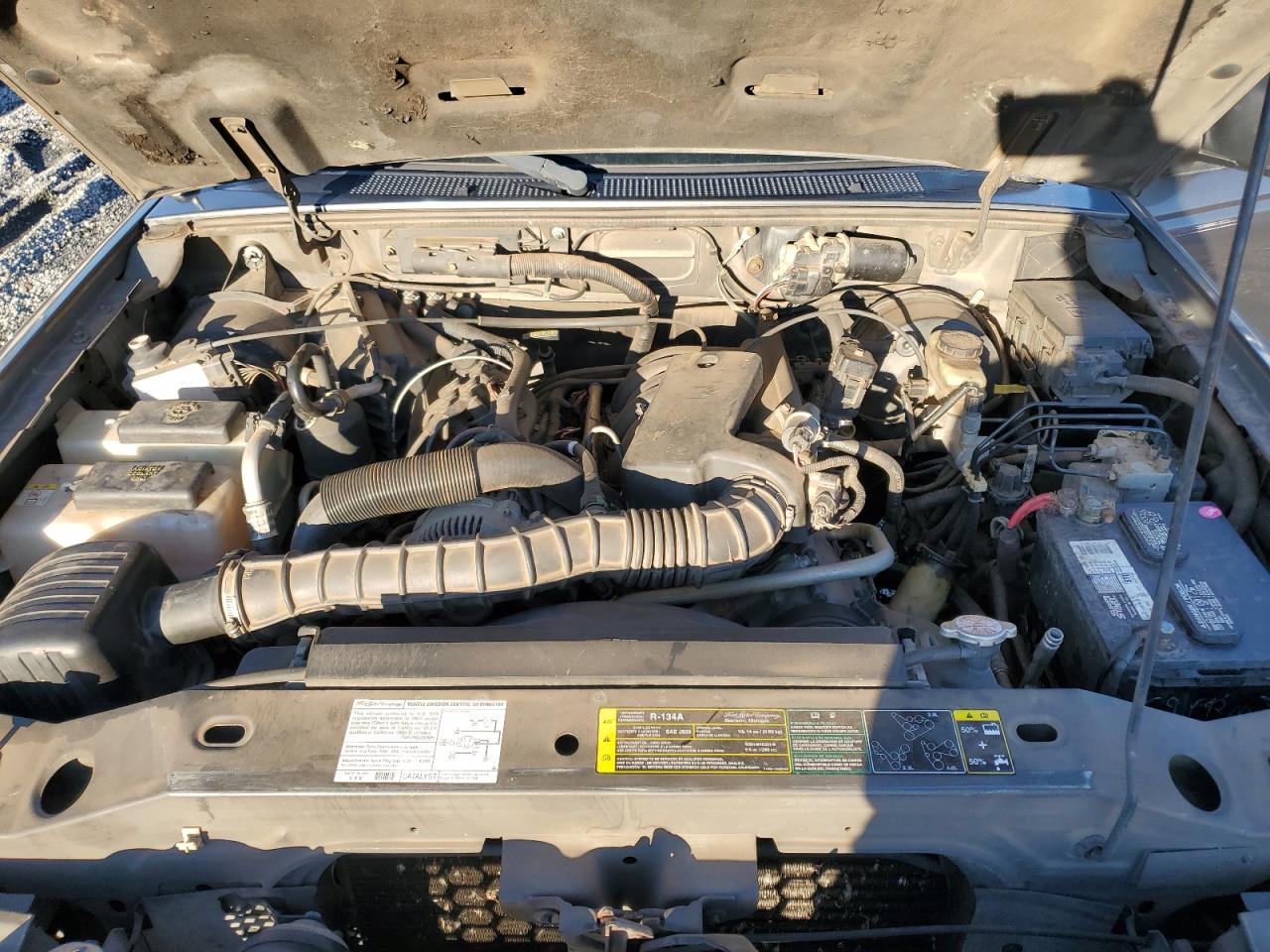 2004 Ford Ranger VIN 1FTYR14U84PA71939 Copart auction photo, rear end damage thumbnail 11
