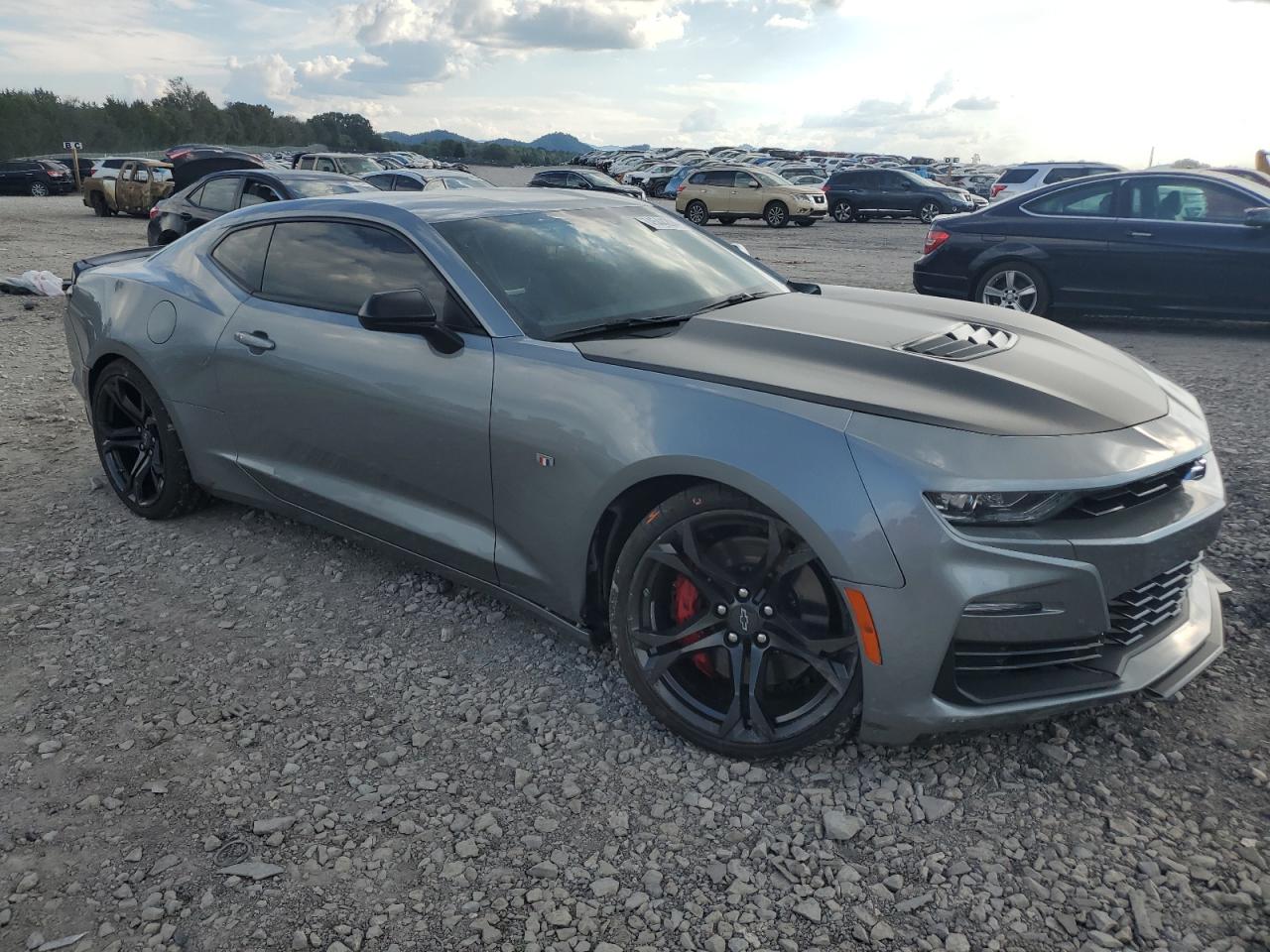 2023 Chevrolet Camaro VIN 1G1FF1R79P0129114 Copart auction photo, front end / side damage thumbnail 4