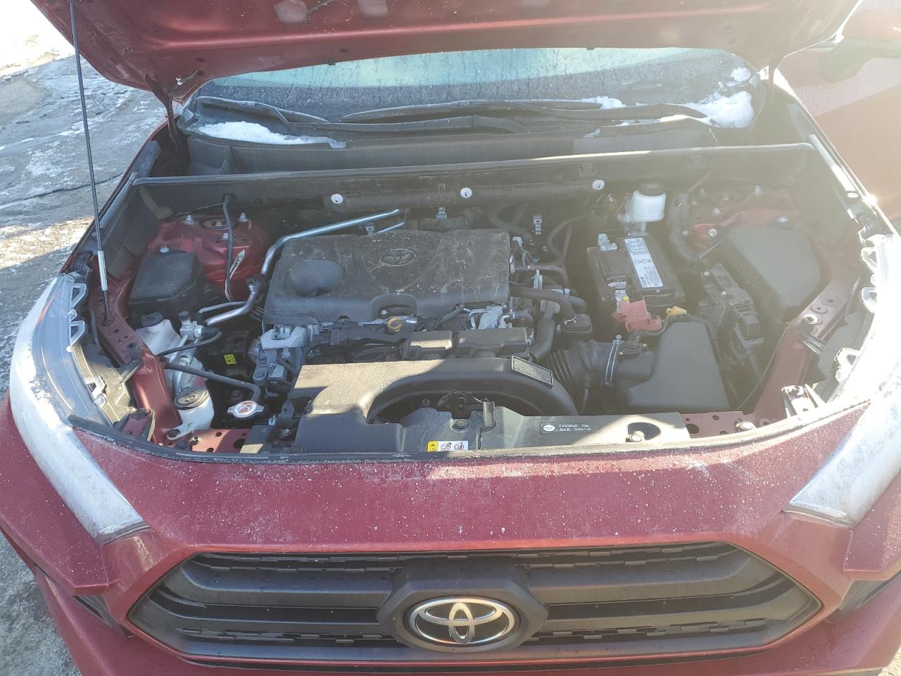 2019 Toyota RAV 4 VIN 2T3J1RFV0KW017419 Copart auction photo, rear end damage thumbnail 12