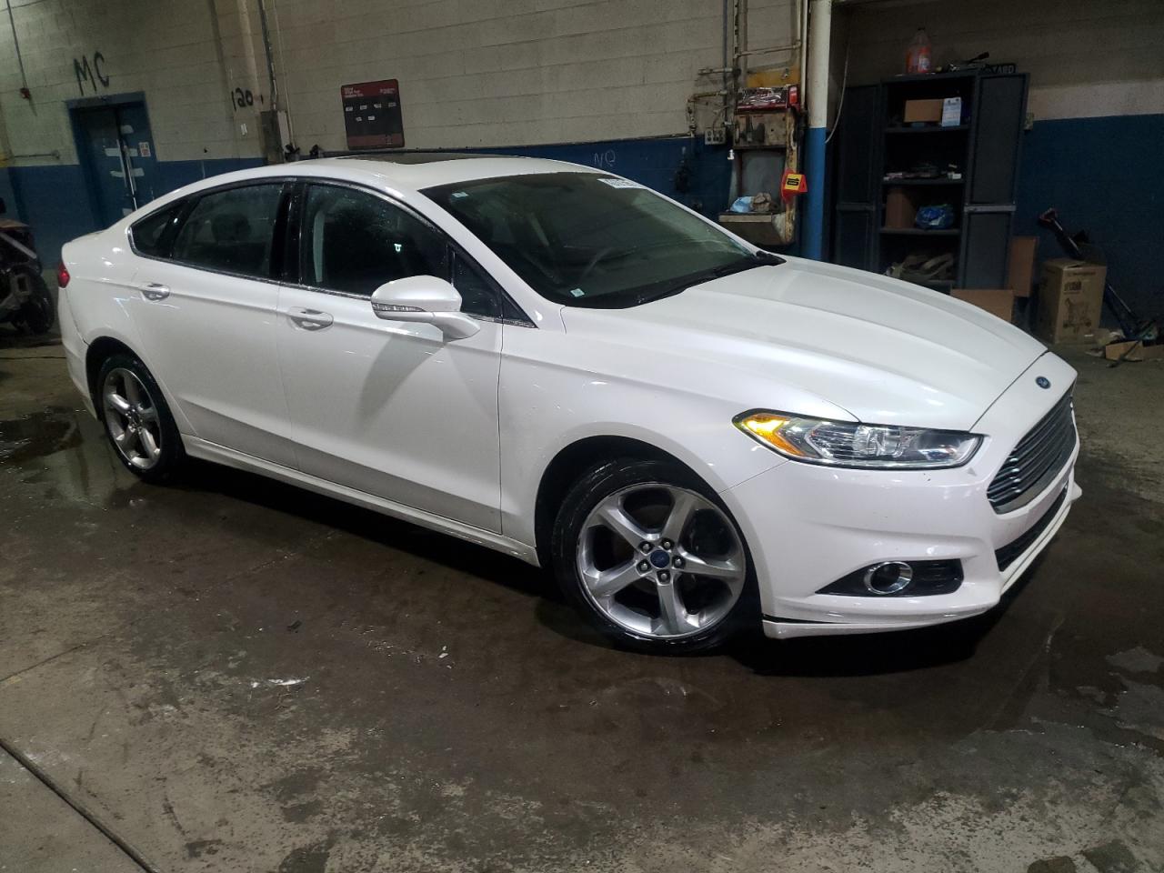 2015 Ford Fusion VIN 3FA6P0H75FR198614 Copart auction photo, front end / undercarriage damage thumbnail 4