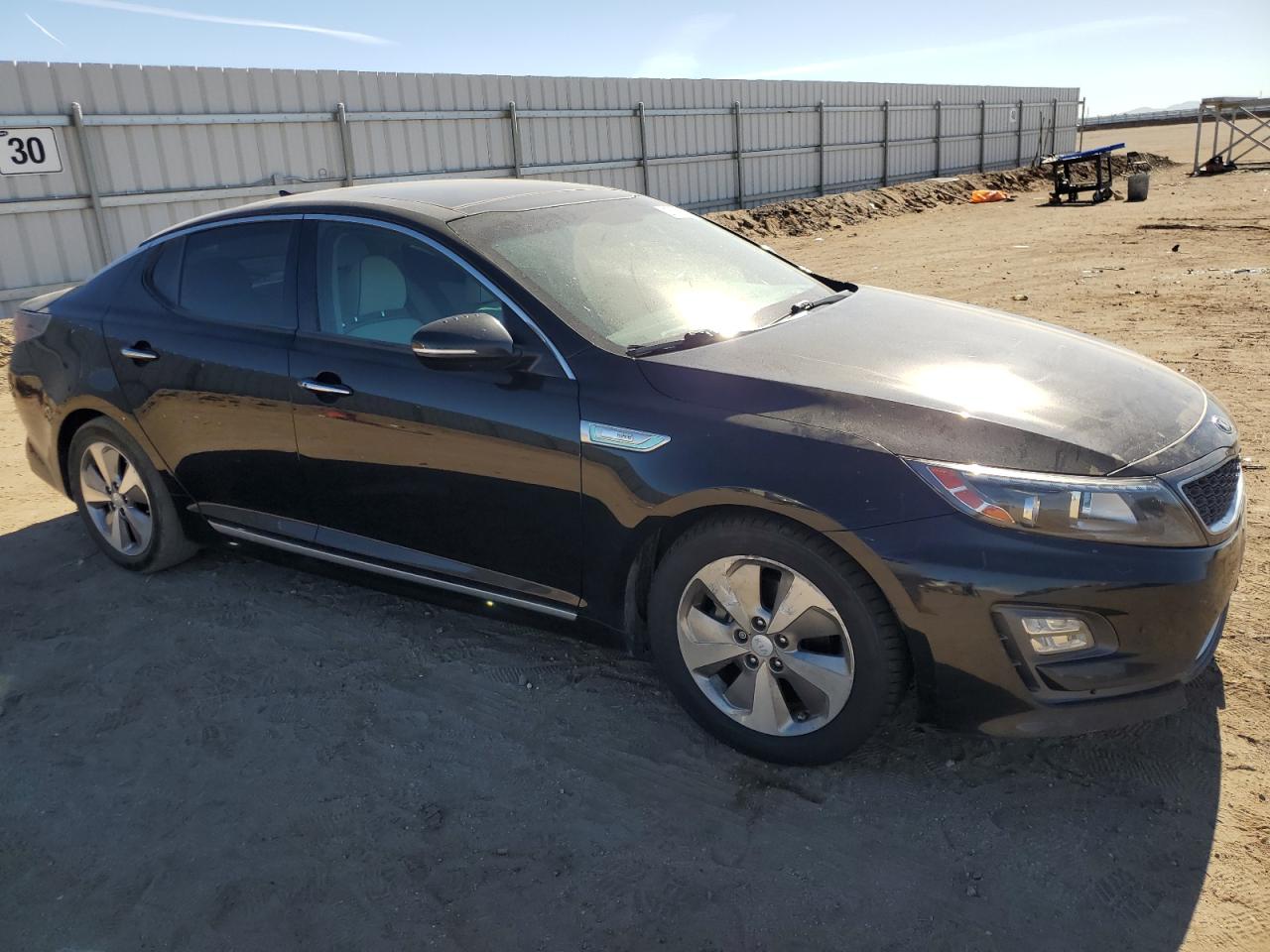 2015 KIA Optima VIN KNAGN4AD3F5084915 Copart auction photo, undercarriage / minor dent/scratches damage thumbnail 4