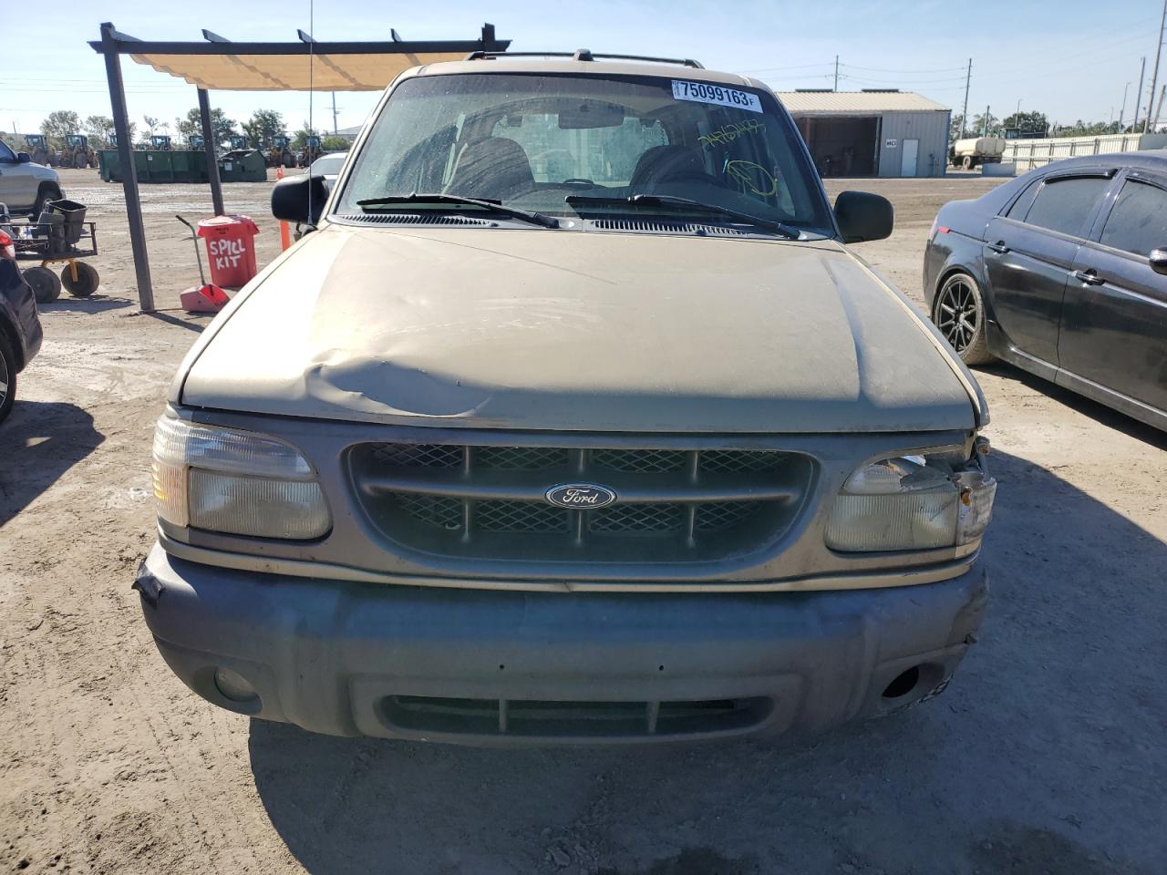 1999 Ford Explorer VIN 1FMZU34X3XZA92985 Copart auction photo, front end / undercarriage damage thumbnail 5