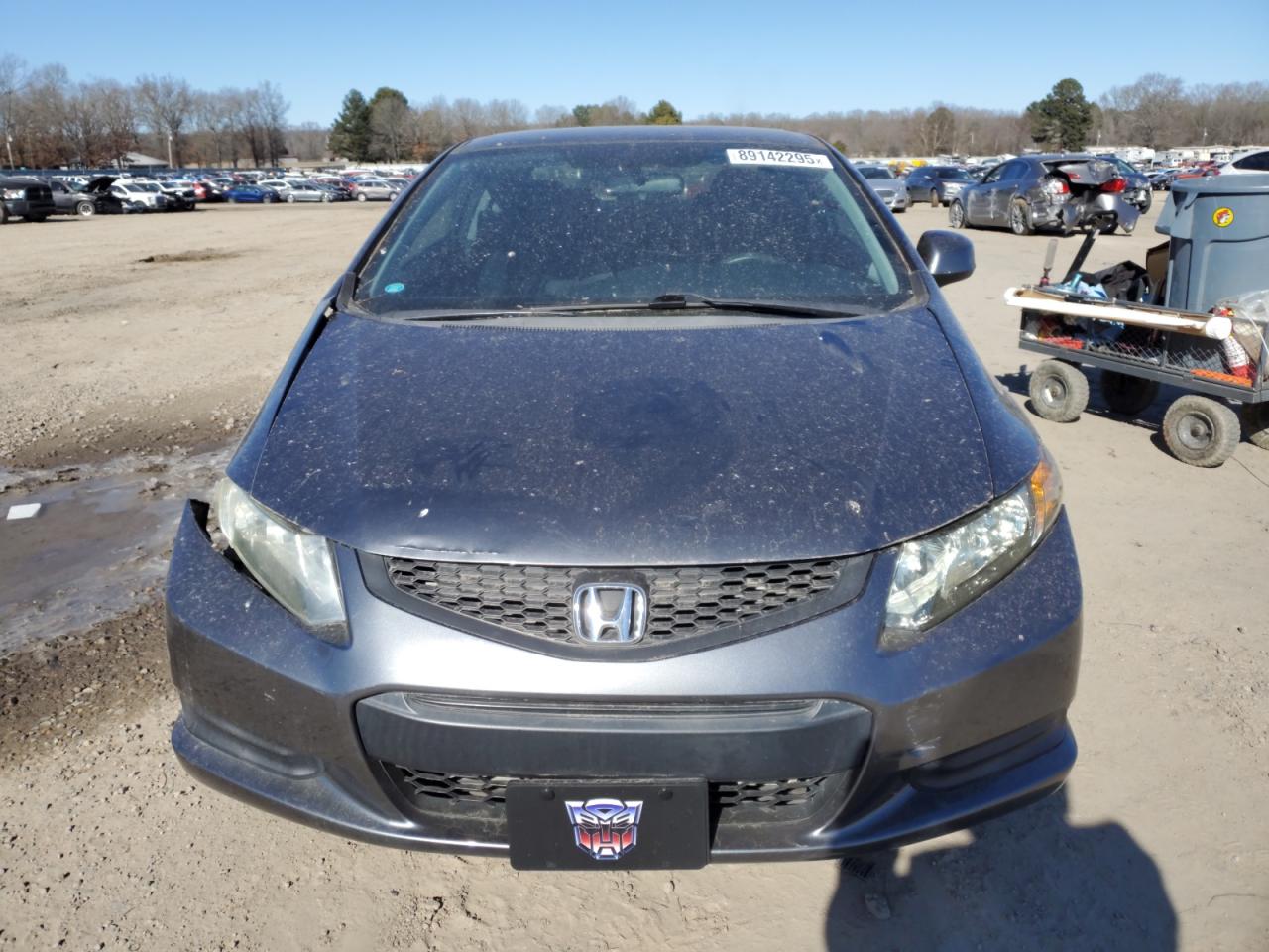 2013 Honda Civic VIN 2HGFG3B56DH505298 Copart auction photo, side / minor dent/scratches damage thumbnail 5