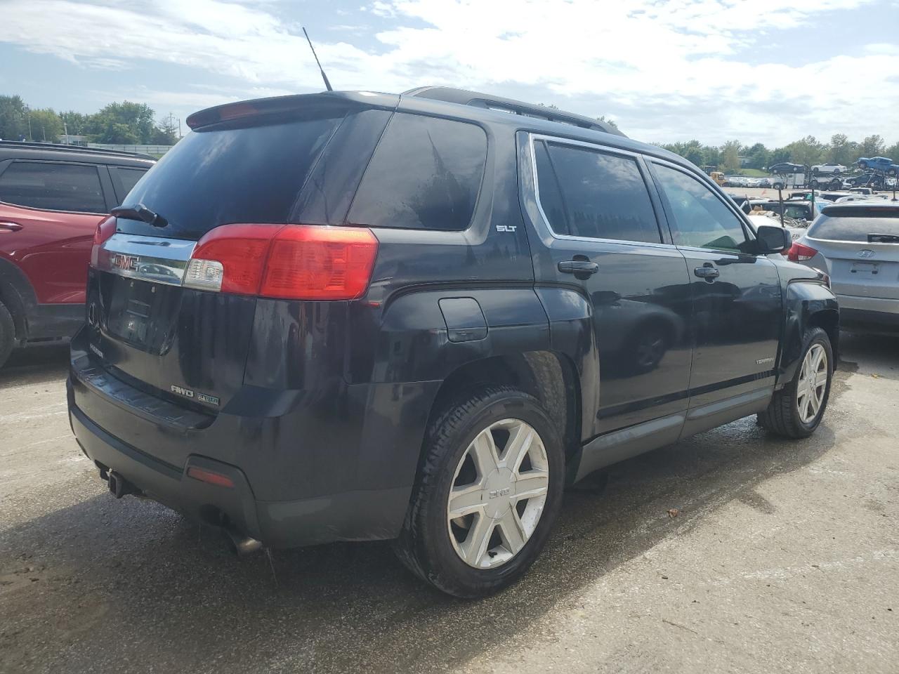 2011 GMC Terrain VIN 2CTFLVE50B6305404 Copart auction photo, front end damage thumbnail 3