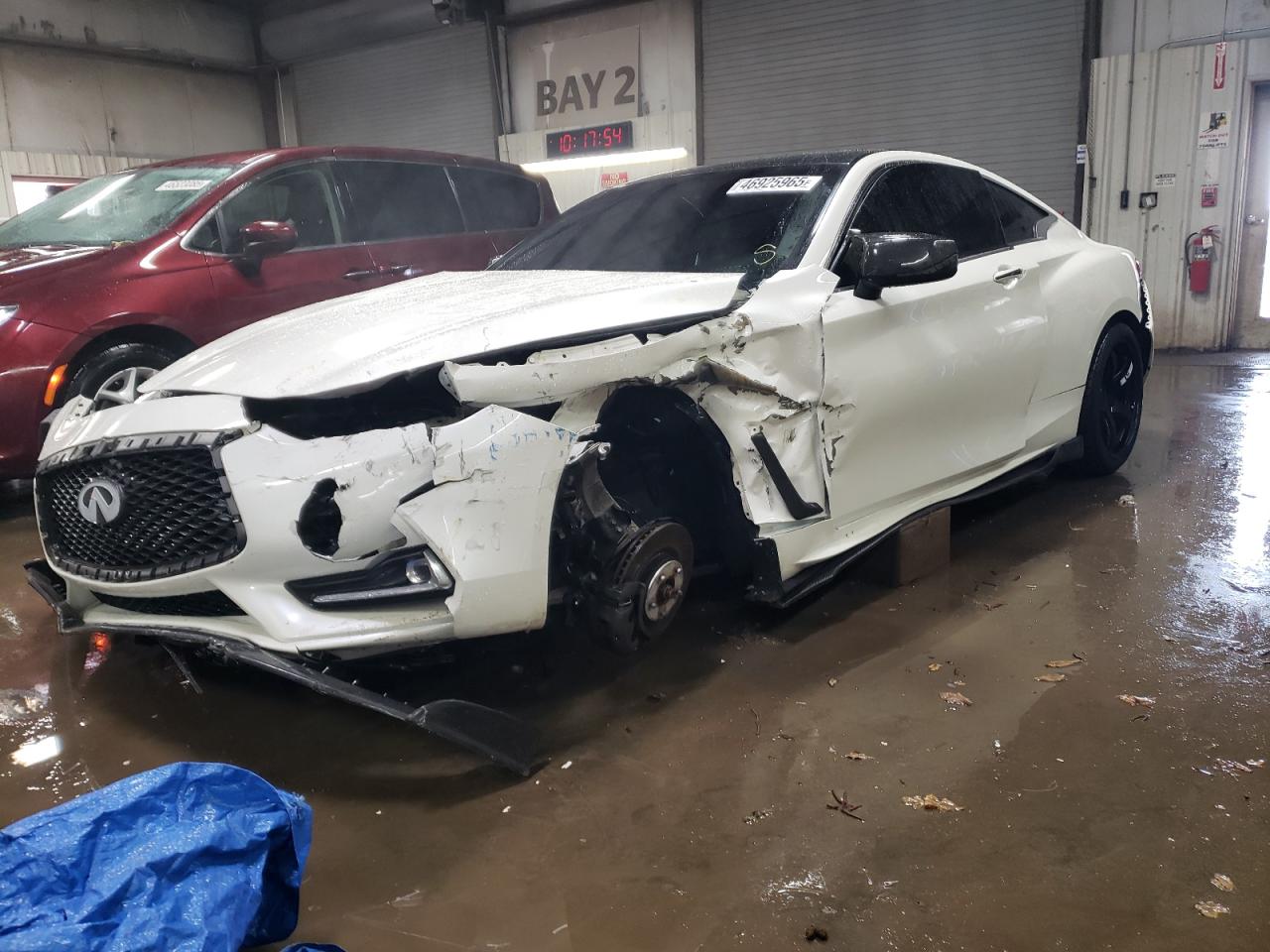 2017 Infiniti Q60 VIN JN1EV7EL4HM553146 - Copart auction photo