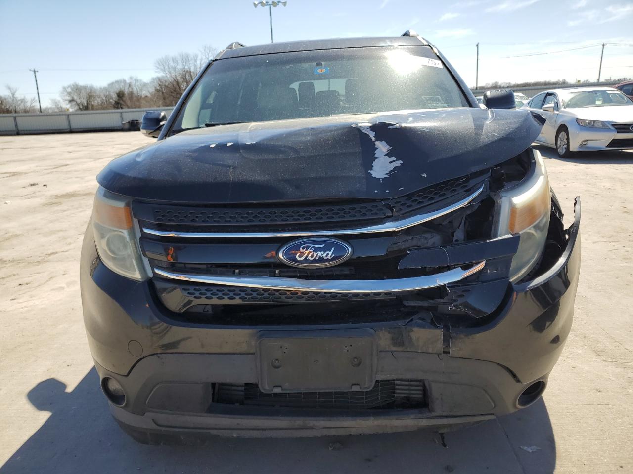 2015 Ford Explorer VIN 1FM5K7F82FGA41392 Copart auction photo, front end / hail damage thumbnail 5