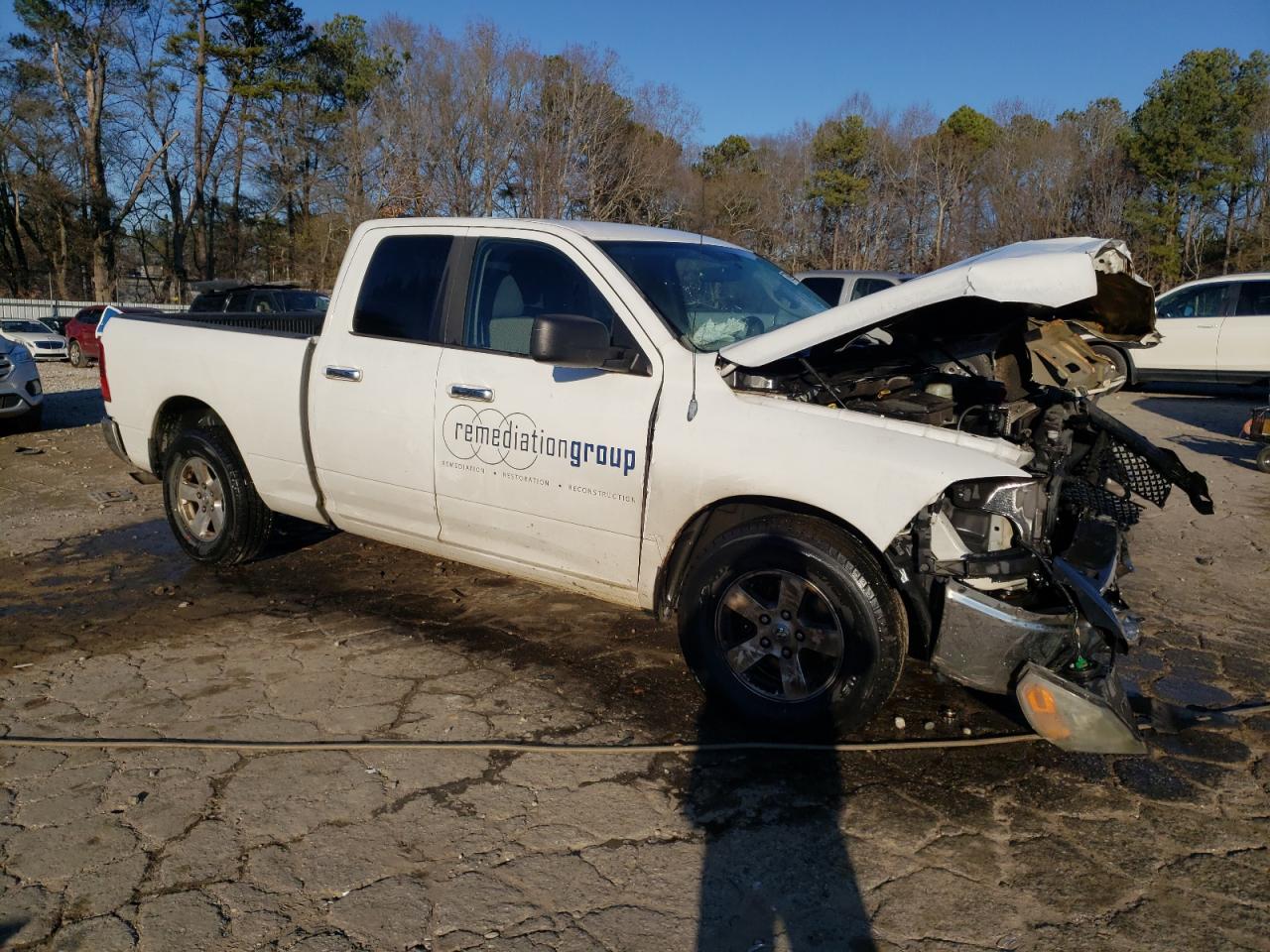 2012 Dodge RAM VIN 1C6RD6GP1CS130449 Copart auction photo, front end damage thumbnail 4