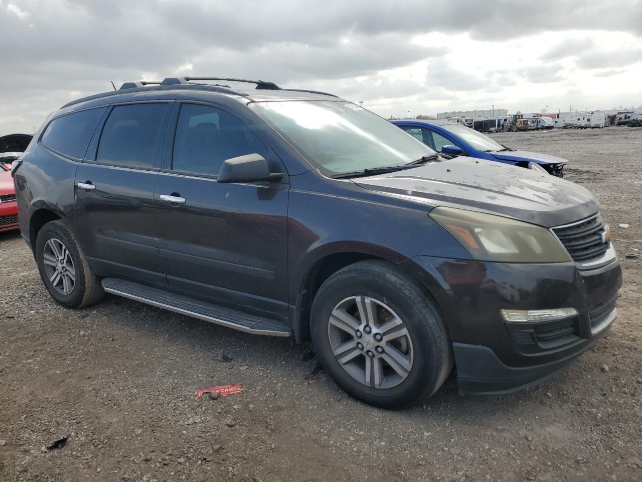 2017 Chevrolet Traverse VIN 1GNKRFKD8HJ239326 Copart auction photo, water/flood / minor dent/scratches damage thumbnail 4