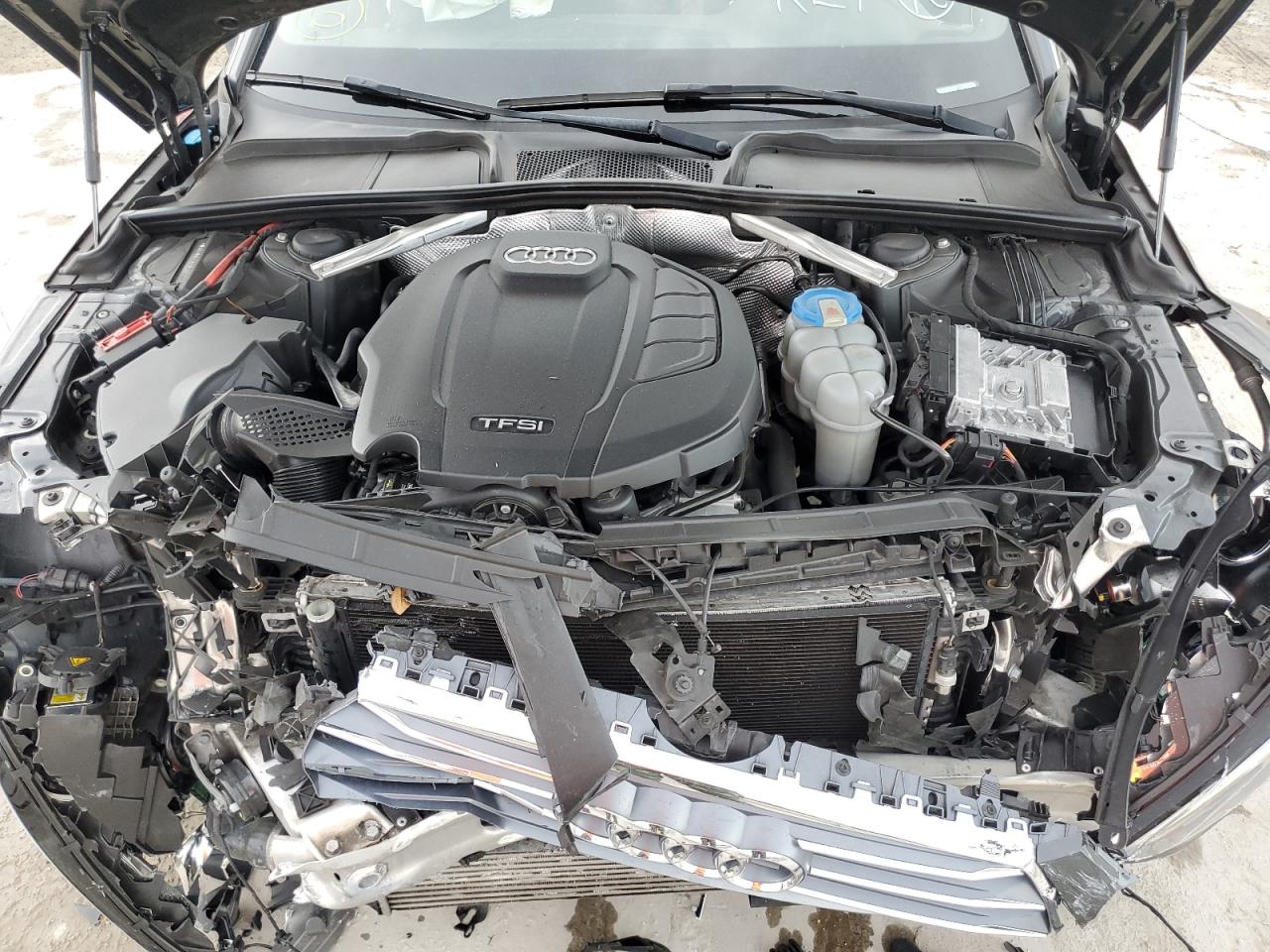 2017 Audi A4 VIN WAUGNAF47HN011444 Copart auction photo, front end damage thumbnail 12