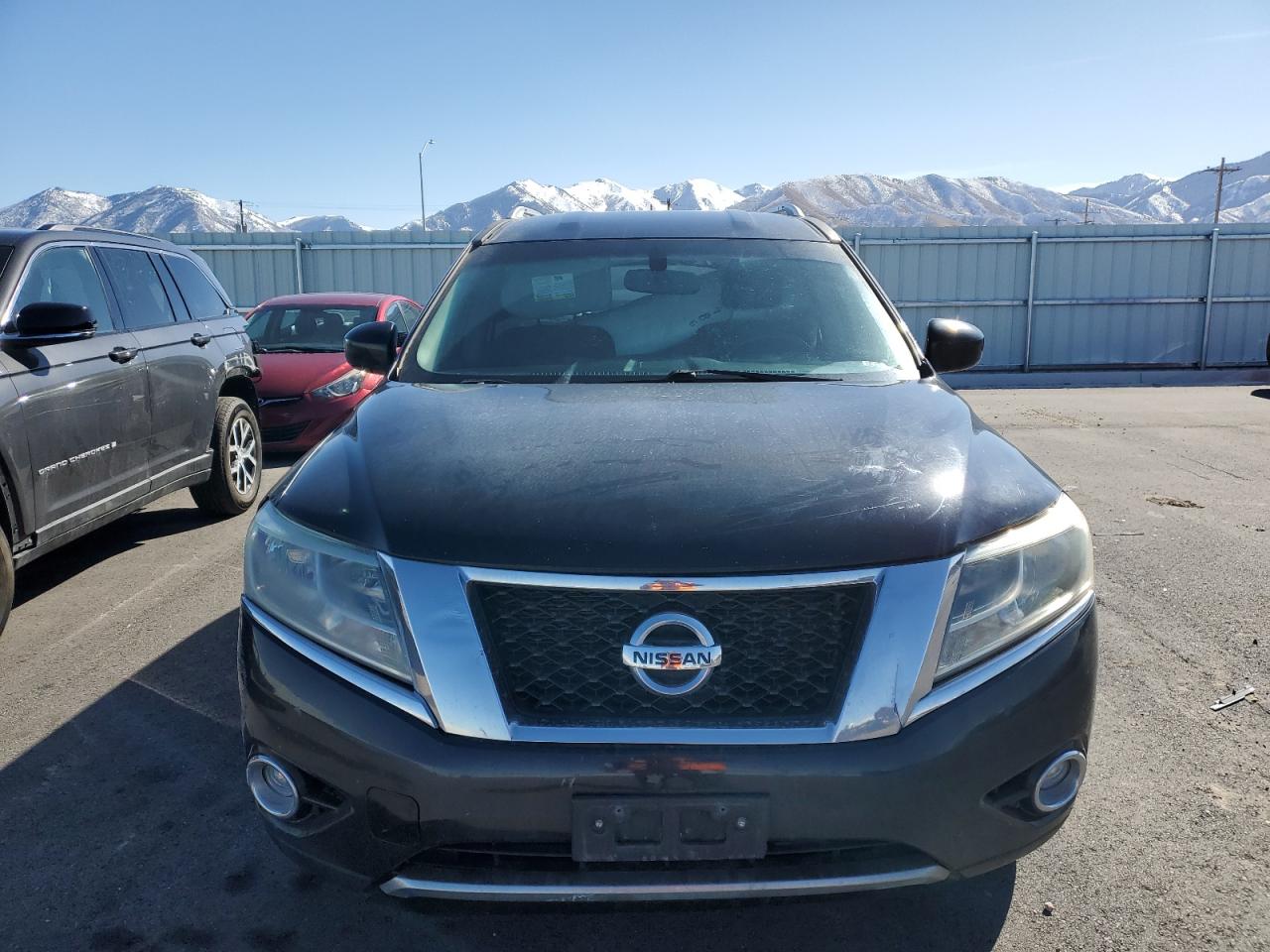 2015 Nissan Pathfinder VIN 5N1AR2MM1FC610530 Copart auction photo, rear end damage thumbnail 5