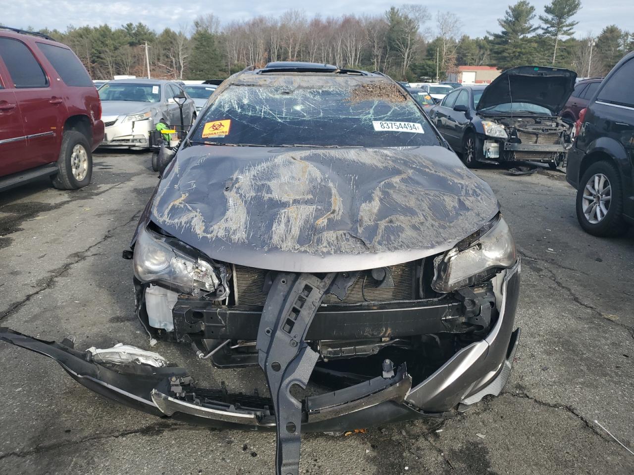 2017 Toyota Camry VIN 4T1BF1FK4HU380059 Copart auction photo, all over damage thumbnail 5