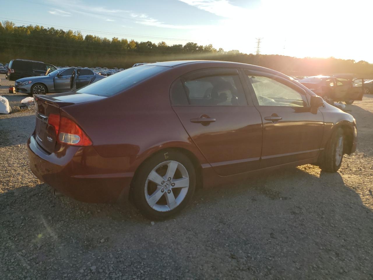 2010 Honda Civic VIN 2HGFA1F62AH524080 Copart auction photo, side damage thumbnail 3