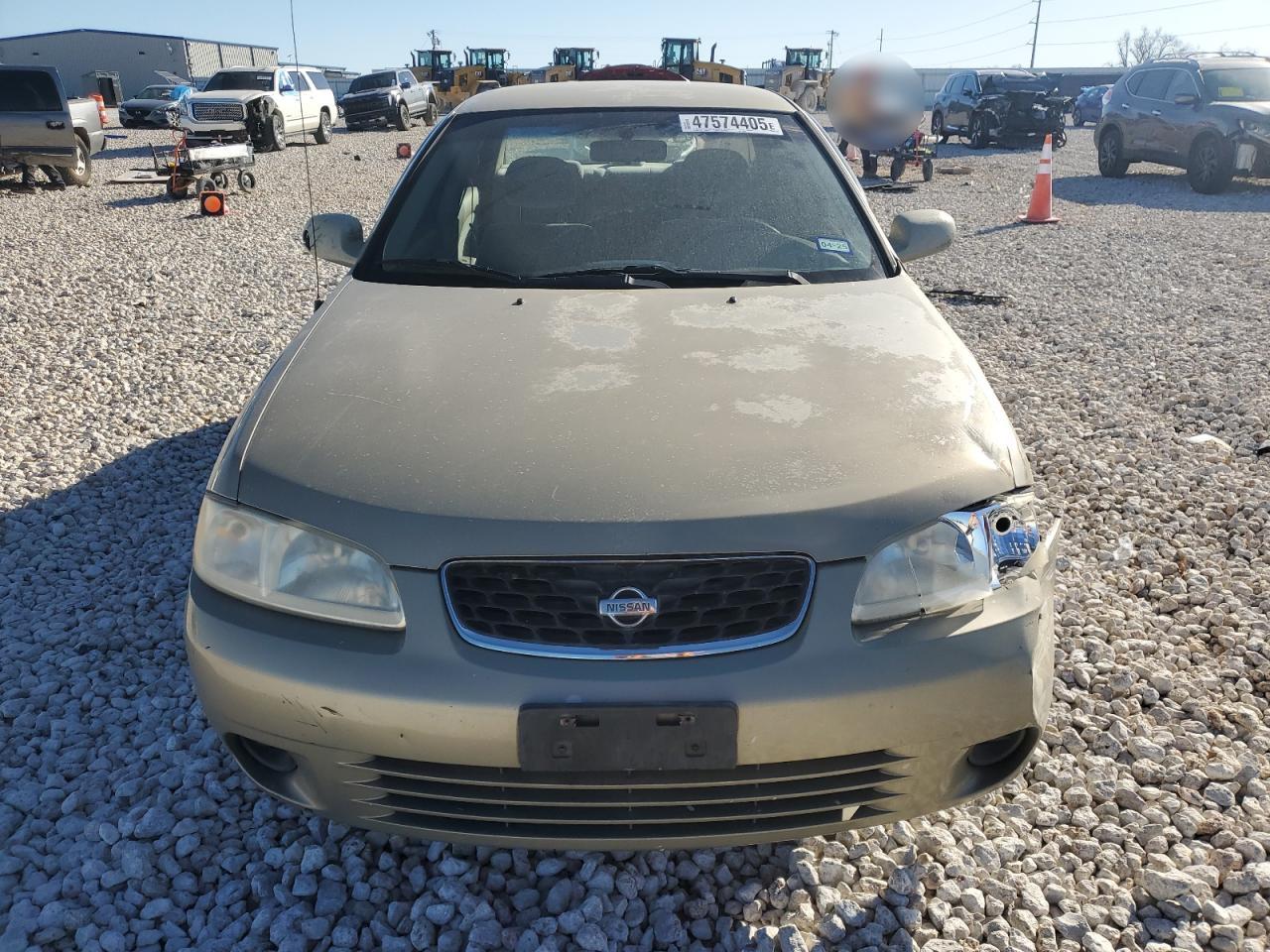 2001 Nissan Sentra VIN 3N1CB51D181149568 Copart auction photo, side / front end damage thumbnail 5