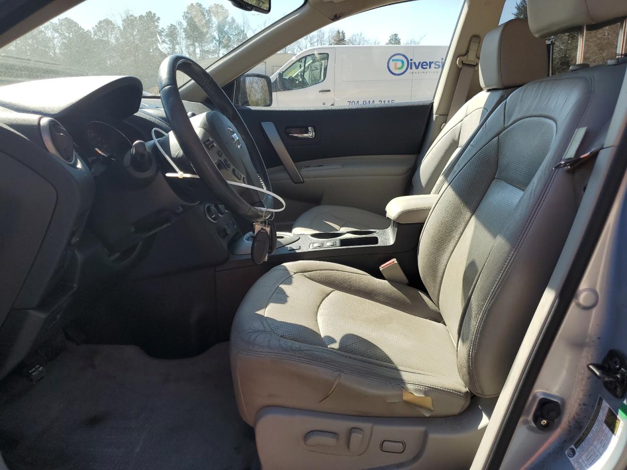 2012 Nissan Rogue VIN JN8AS5MV2CW379476 Copart auction photo, front end / side damage thumbnail 7