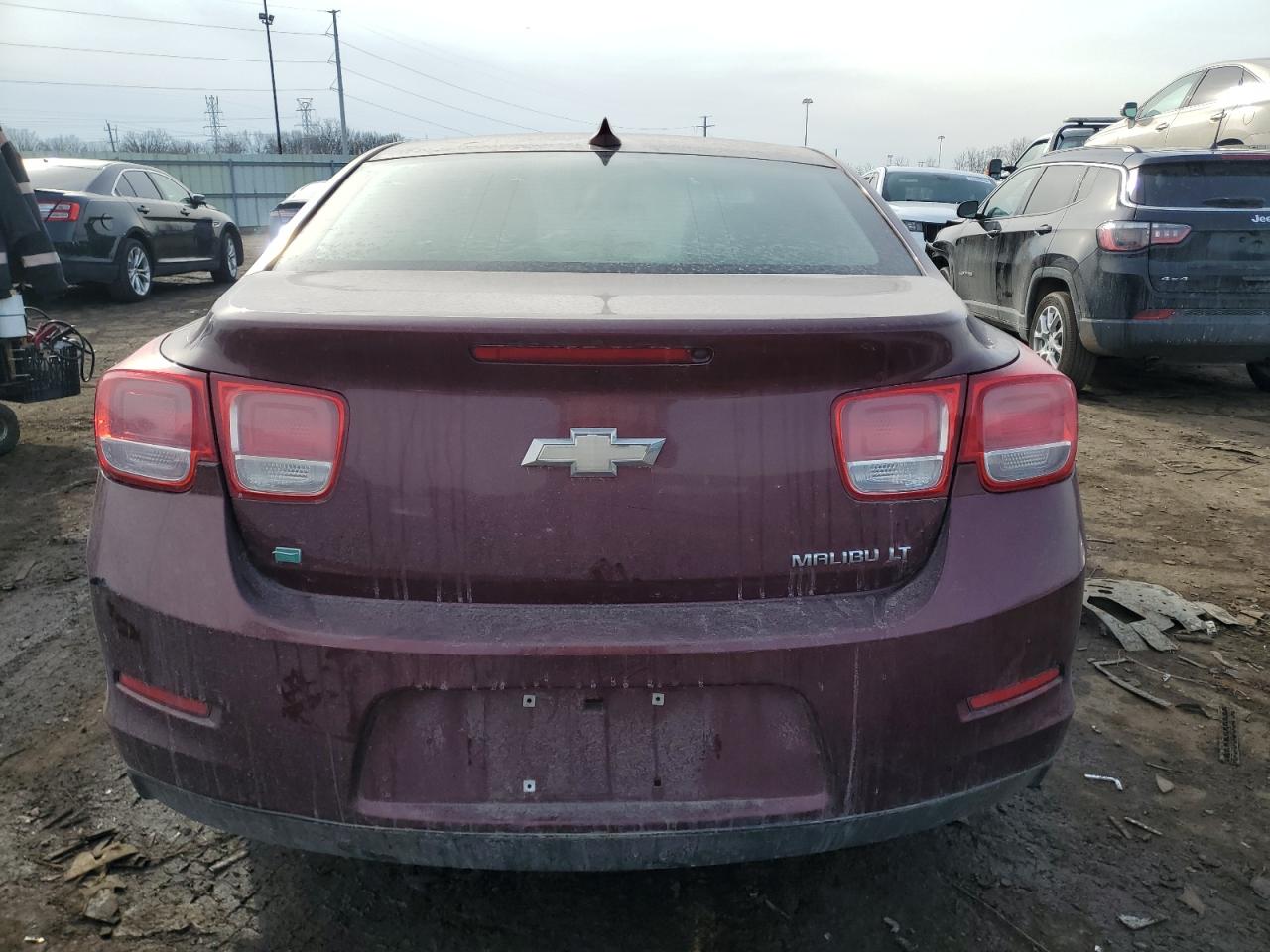 2015 Chevrolet Malibu VIN 1G11C5SL7FF134003 Copart auction photo, side / front end damage thumbnail 6