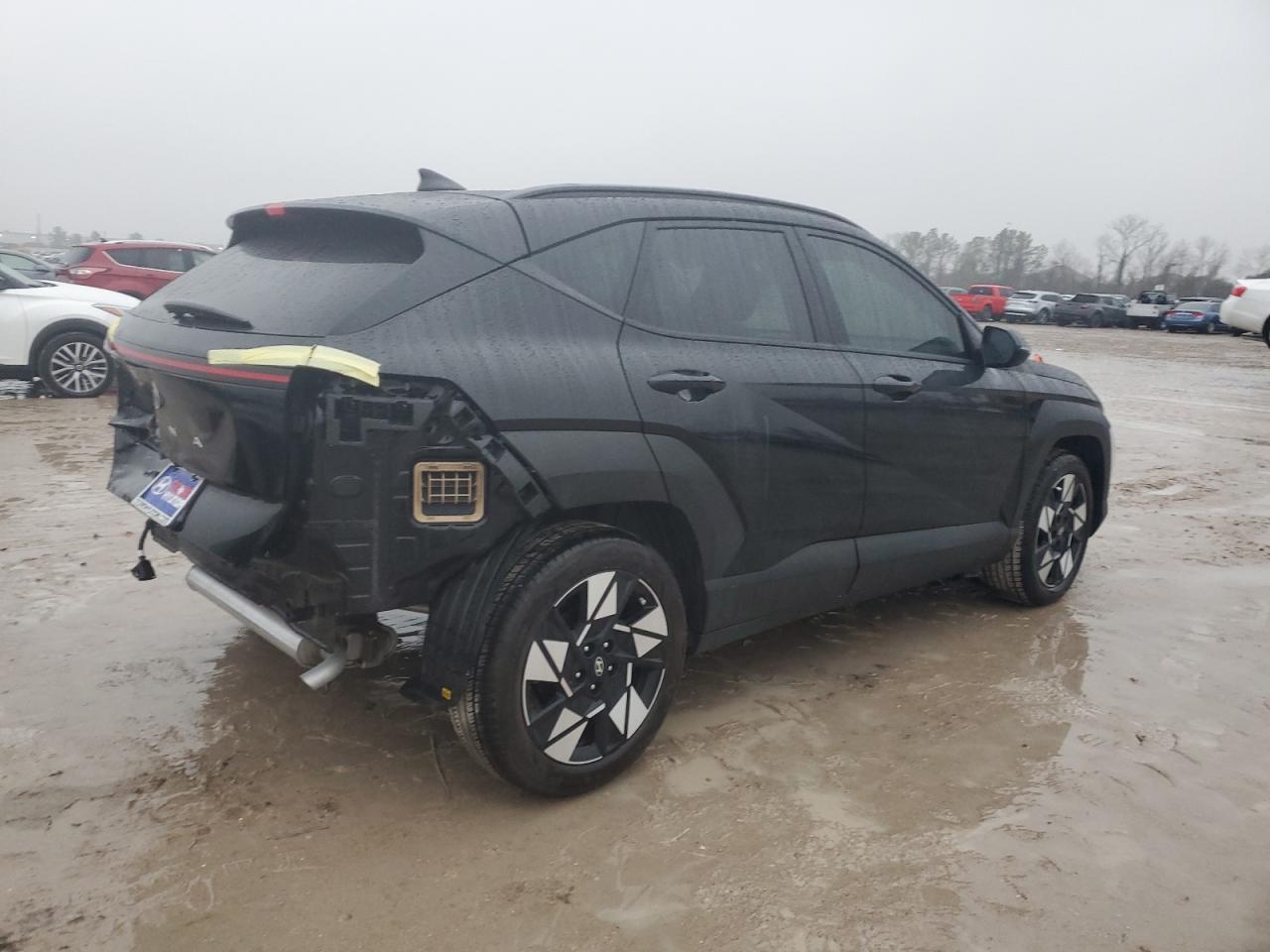 2024 Hyundai Kona VIN KM8HC3AB7RU143752 Copart auction photo, rear end damage thumbnail 3