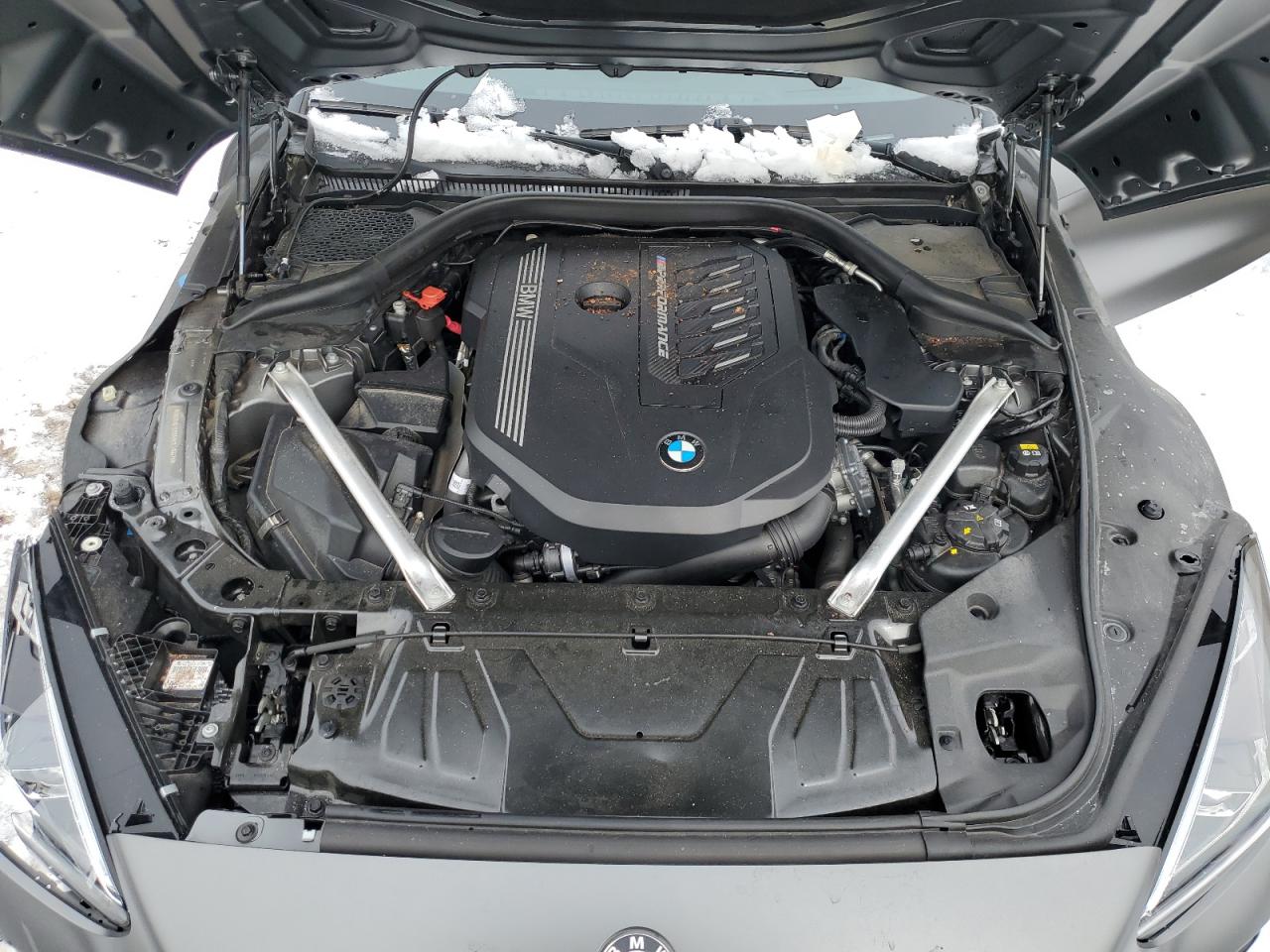 2021 BMW Z4 VIN WBAHF9C08MWX37657 Copart auction photo, front end damage thumbnail 11