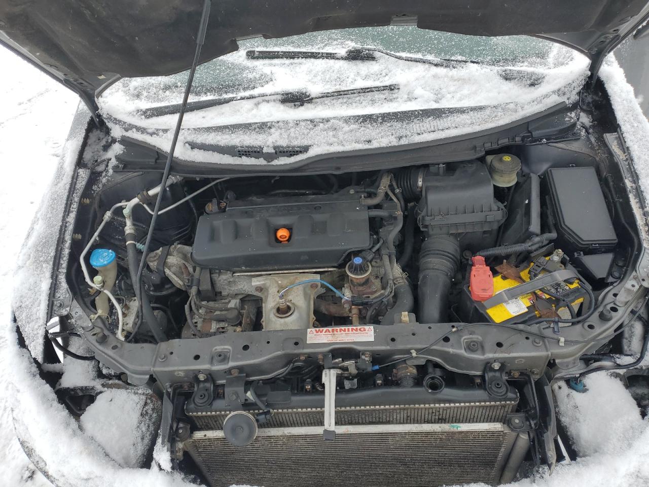 2012 Honda Civic VIN 19XFB2F95CE007608 Copart auction photo, front end damage thumbnail 11