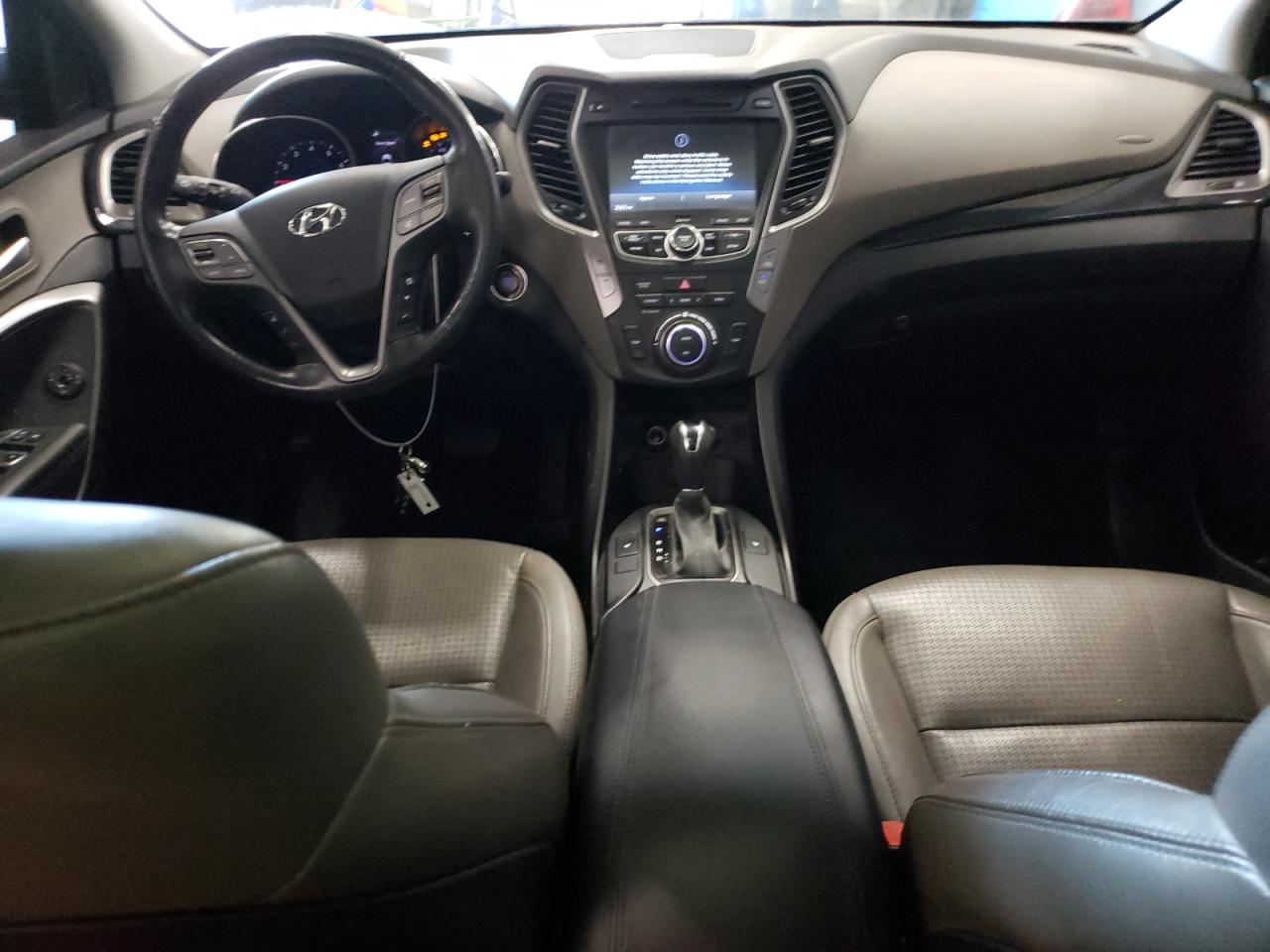 2013 Hyundai Santa Fe VIN 5XYZU3LB6DG005004 Copart auction photo, front end damage thumbnail 8