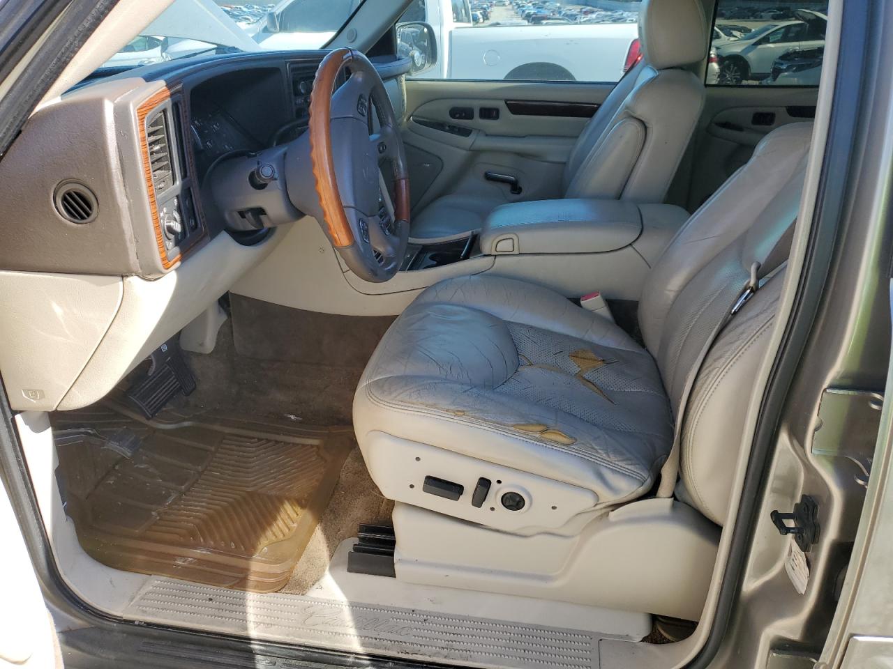 2003 Cadillac Escalade VIN 3GYEK63N43G256050 Copart auction photo, rear end / side damage thumbnail 7