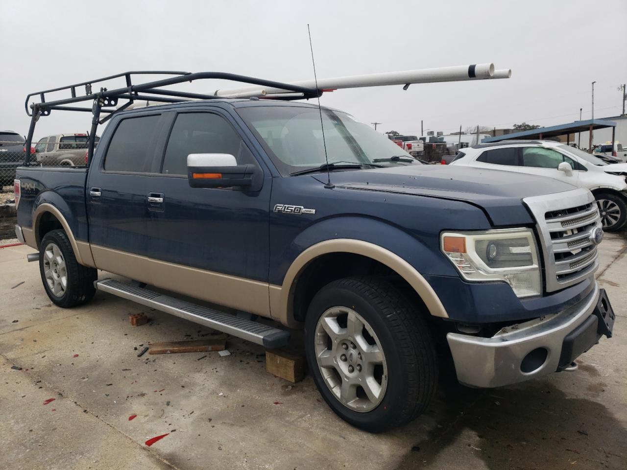 2014 Ford F-150 VIN 1FTFW1EF0EKF20058 Copart auction photo, front end damage thumbnail 4