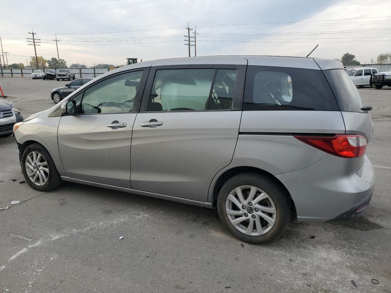 2014 Mazda 5 VIN JM1CW2BL5E0164043 Copart auction photo, side / frame damage damage thumbnail 2