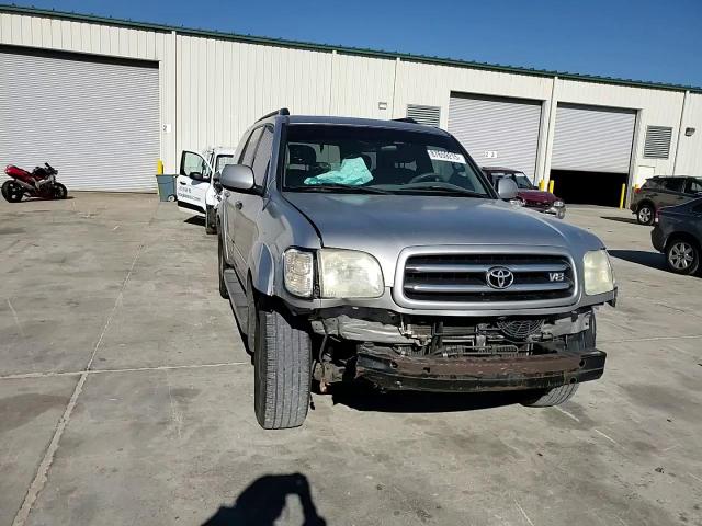 2002 Toyota Sequoia VIN 5TDZT38A42S087785 Copart auction photo, front end damage thumbnail 11