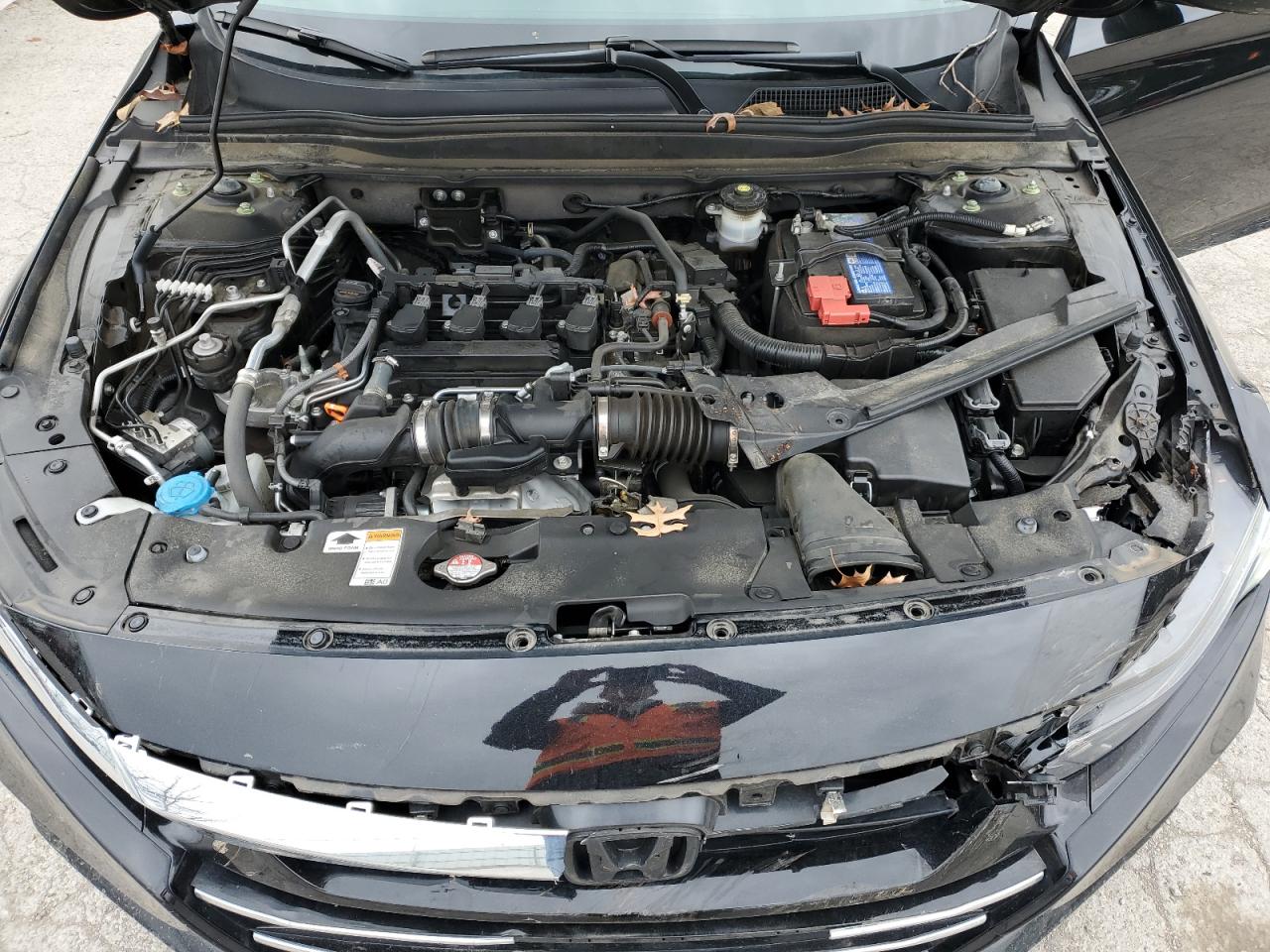 2021 Honda Accord VIN 1HGCV1F17MA024916 Copart auction photo, all over damage thumbnail 13