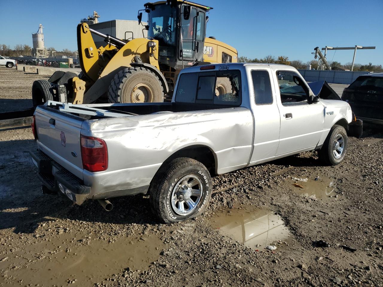 2004 Ford Ranger VIN 1FTYR14U24PA27886 Copart auction photo, all over damage thumbnail 3