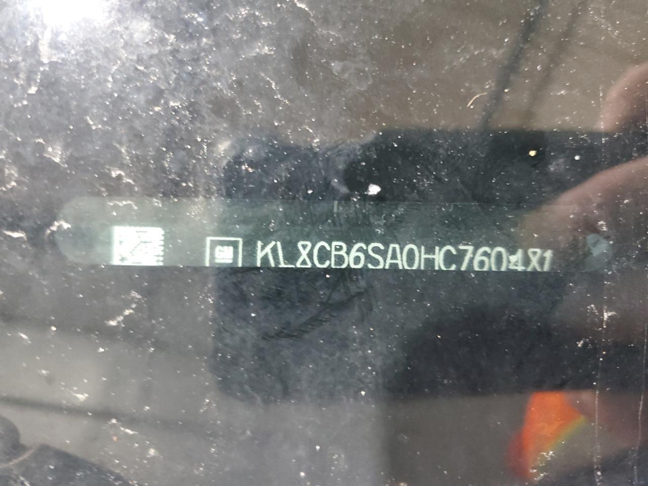2017 Chevrolet Spark VIN KL8CB6SA0HC760481 Copart auction photo, front end / minor dent/scratches damage thumbnail 12