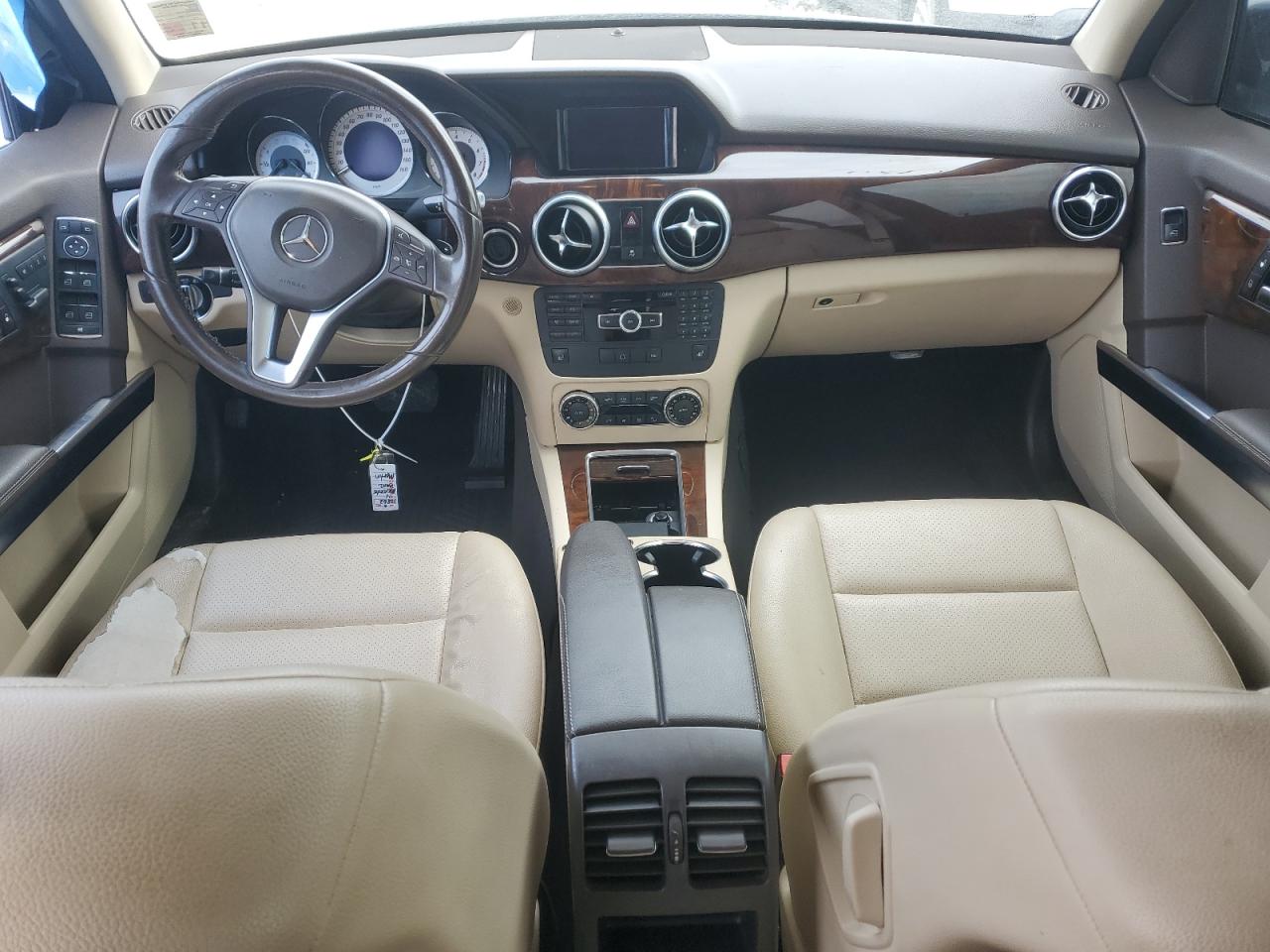 2014 Mercedes-Benz GLK-klasse VIN WDCGG5HB9EG169469 Copart auction photo, front end / side damage thumbnail 8