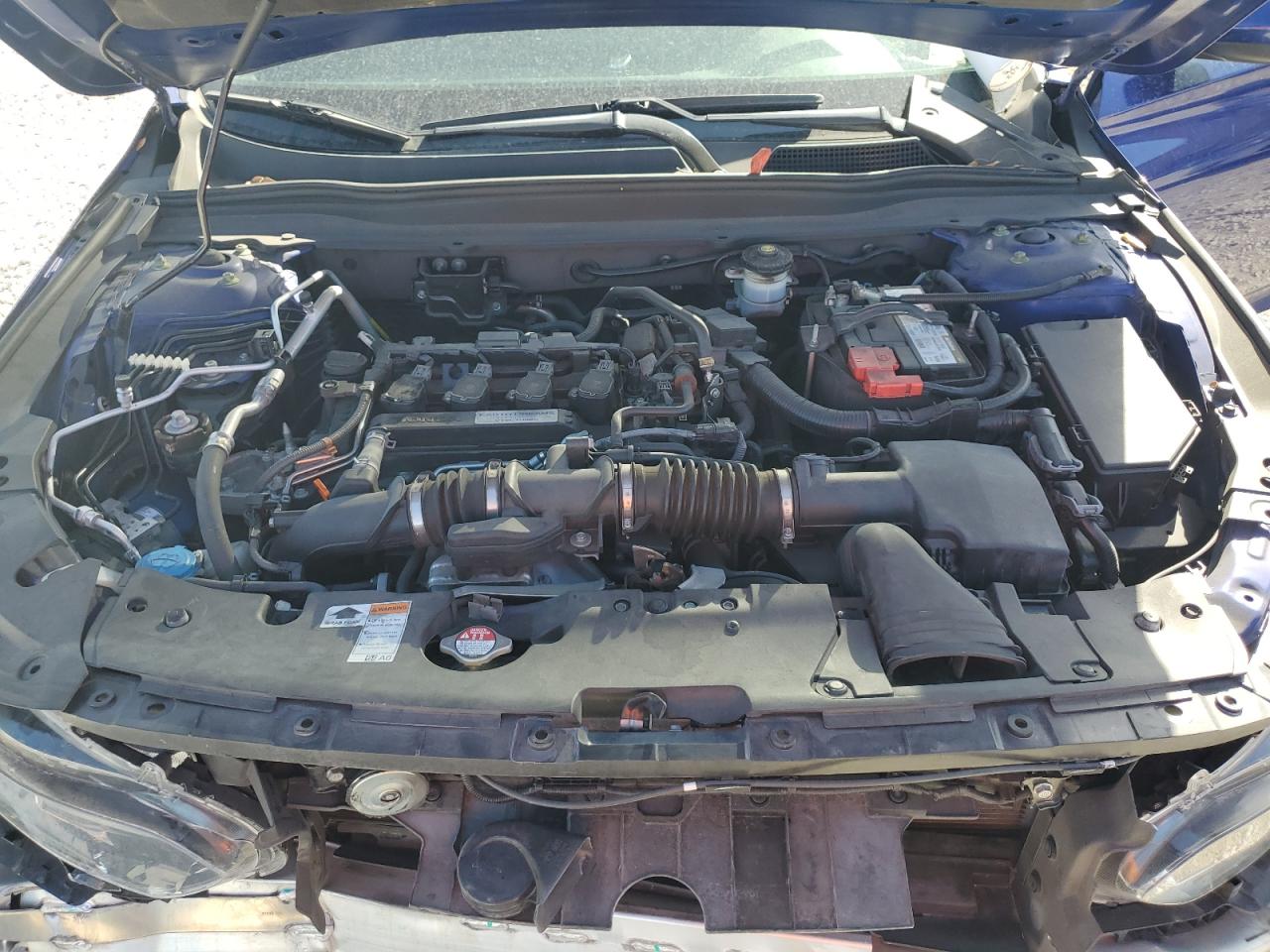 2018 Honda Accord VIN 1HGCV1F3XJA149356 Copart auction photo, front end damage thumbnail 11