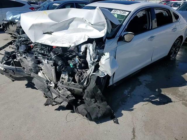2023 Honda Accord VIN 1HGCY1F37PA047349 Copart auction photo, front end damage thumbnail 14